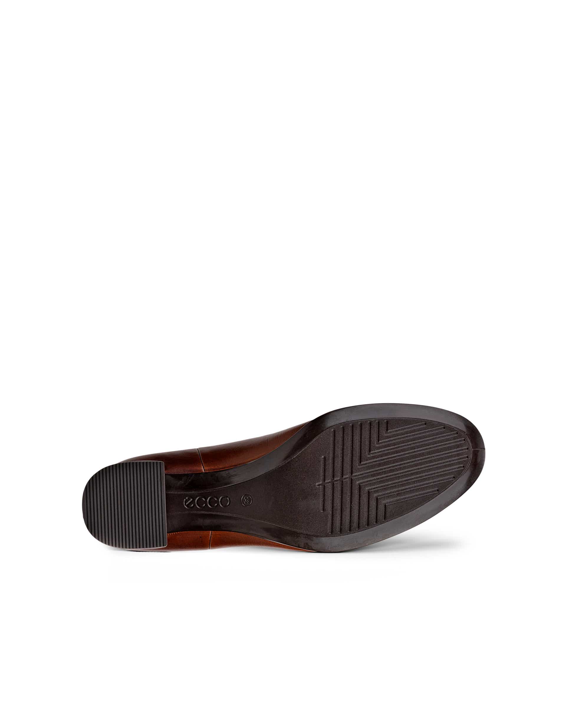Dámská kožená Chelsea kotníčková obuv ECCO® DRESS CLASSIC 35 - Hnědá - Sole