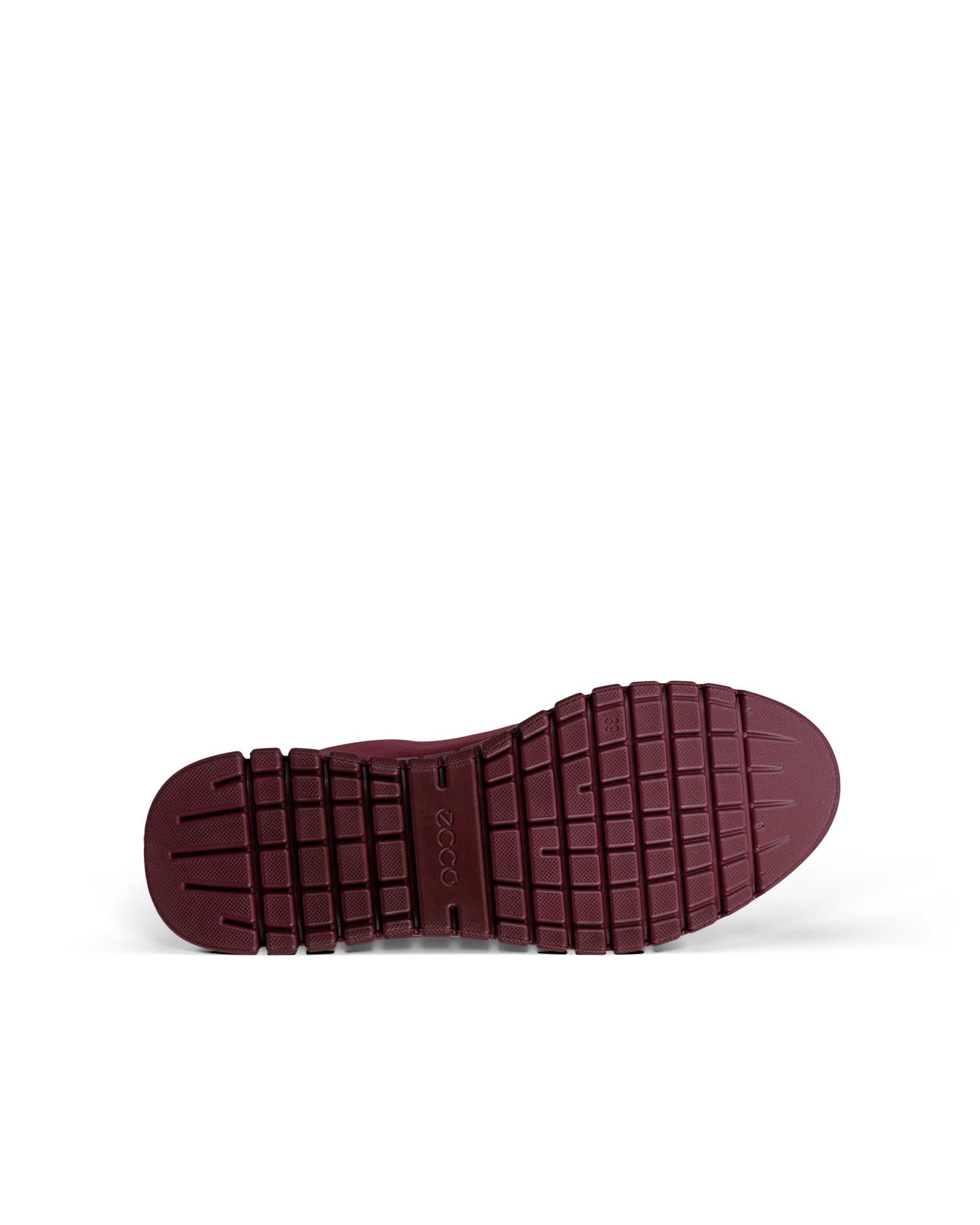 Women's ECCO® GRUUV LITE Nubuck Sneaker - Red - Sole