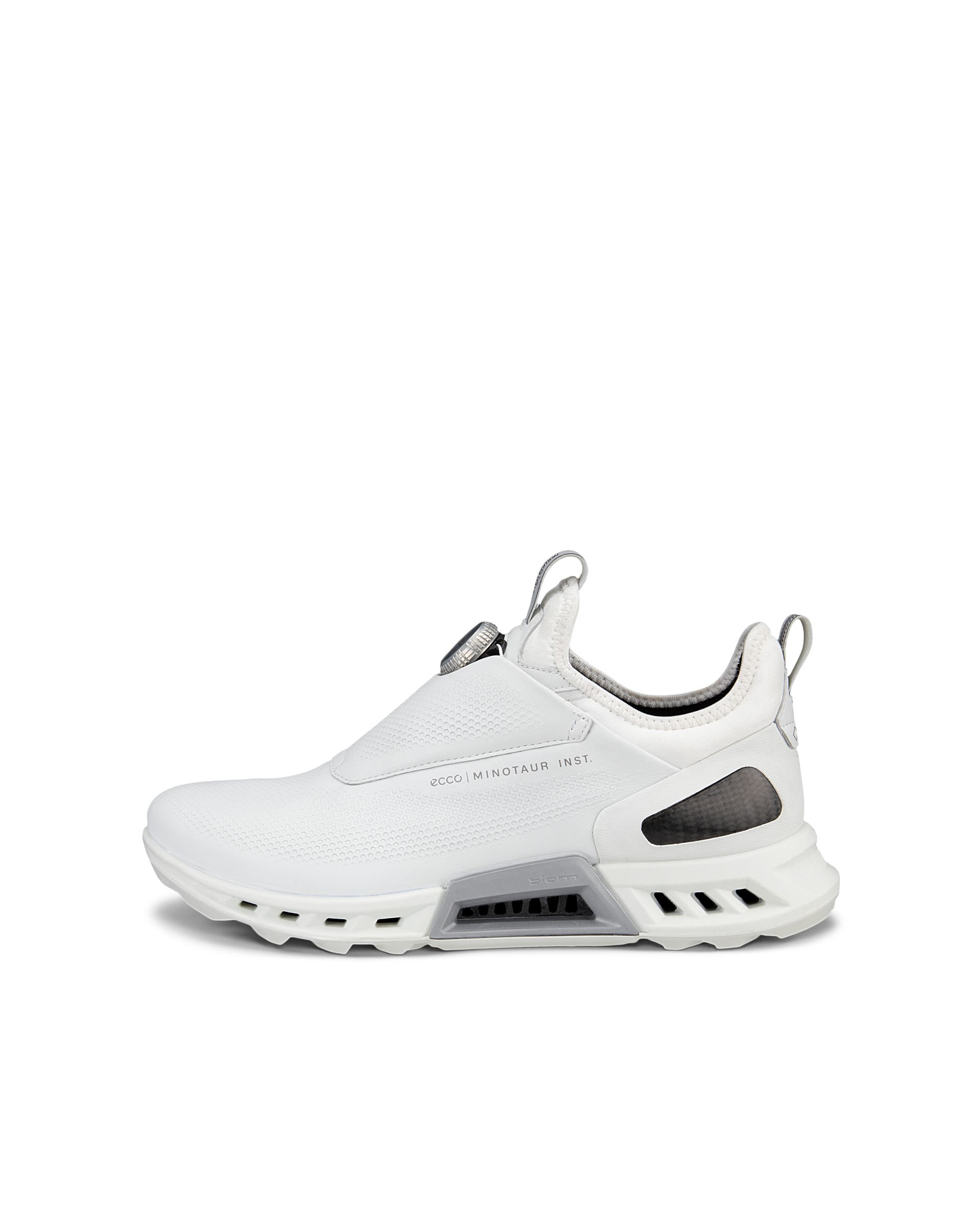 ECCO Golf BIOM C4 メンズ レザーGore-Texゴルフシューズ - ホワイト - Outside