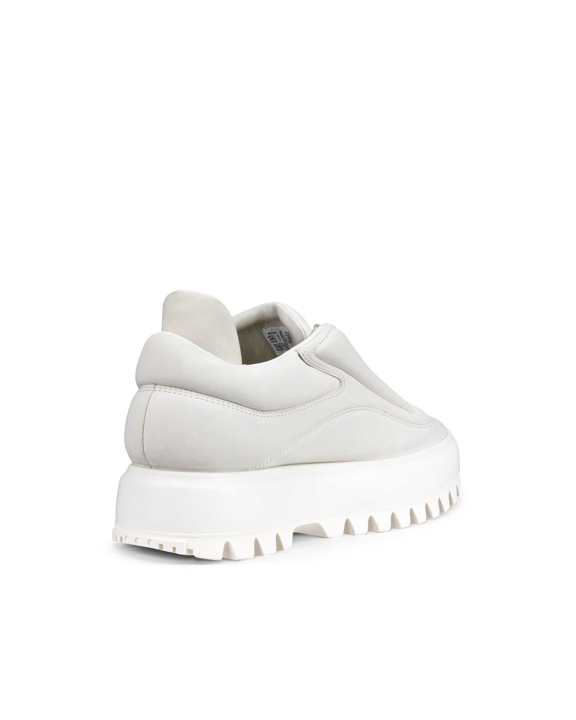 ECCO STREET ACE RAL7000 MENS メンズ ヌバックスニーカー - ホワイト - Back