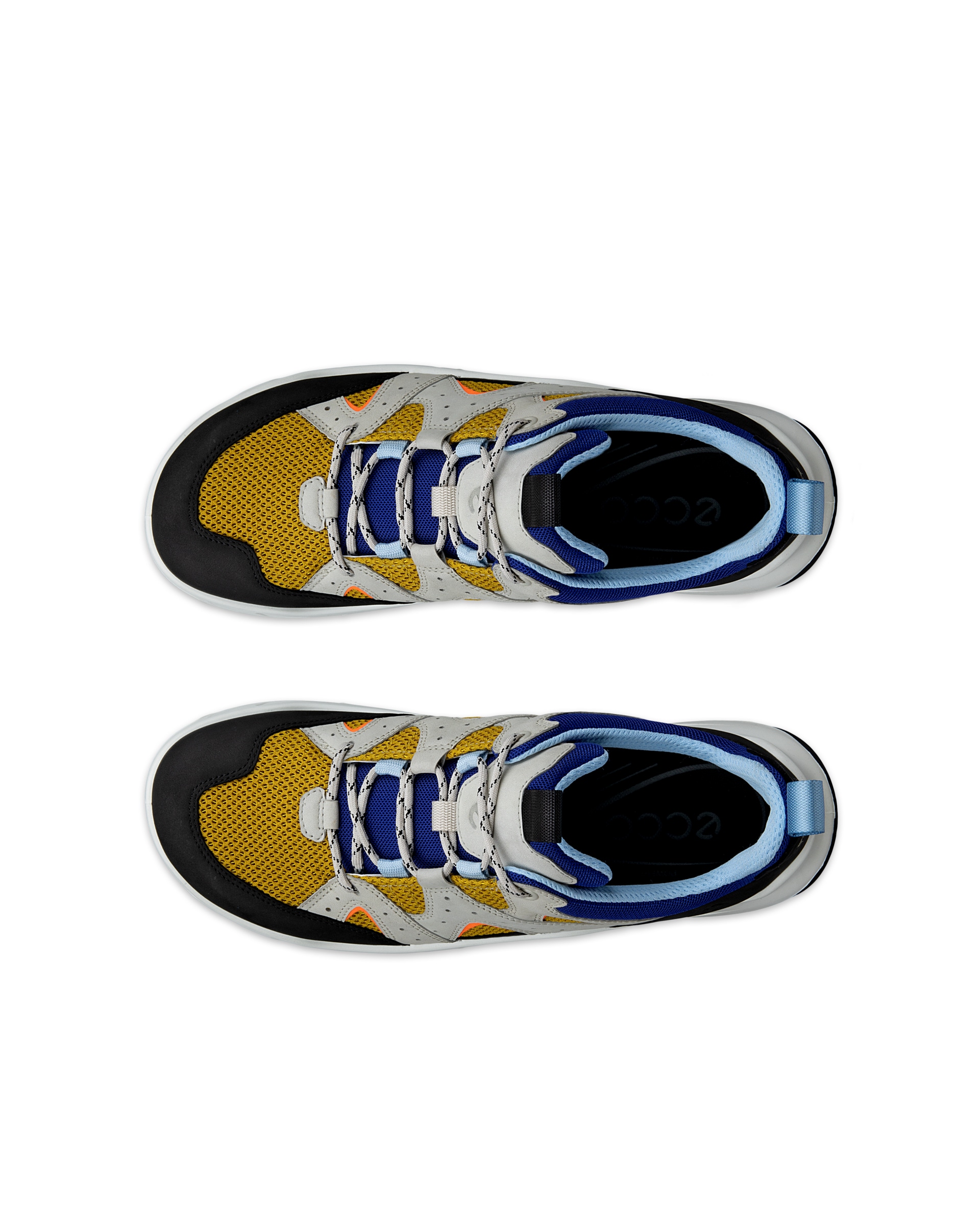 Men's ECCO® Offroad Nubuck Outdoor Shoe - Multicolour - Top left pair