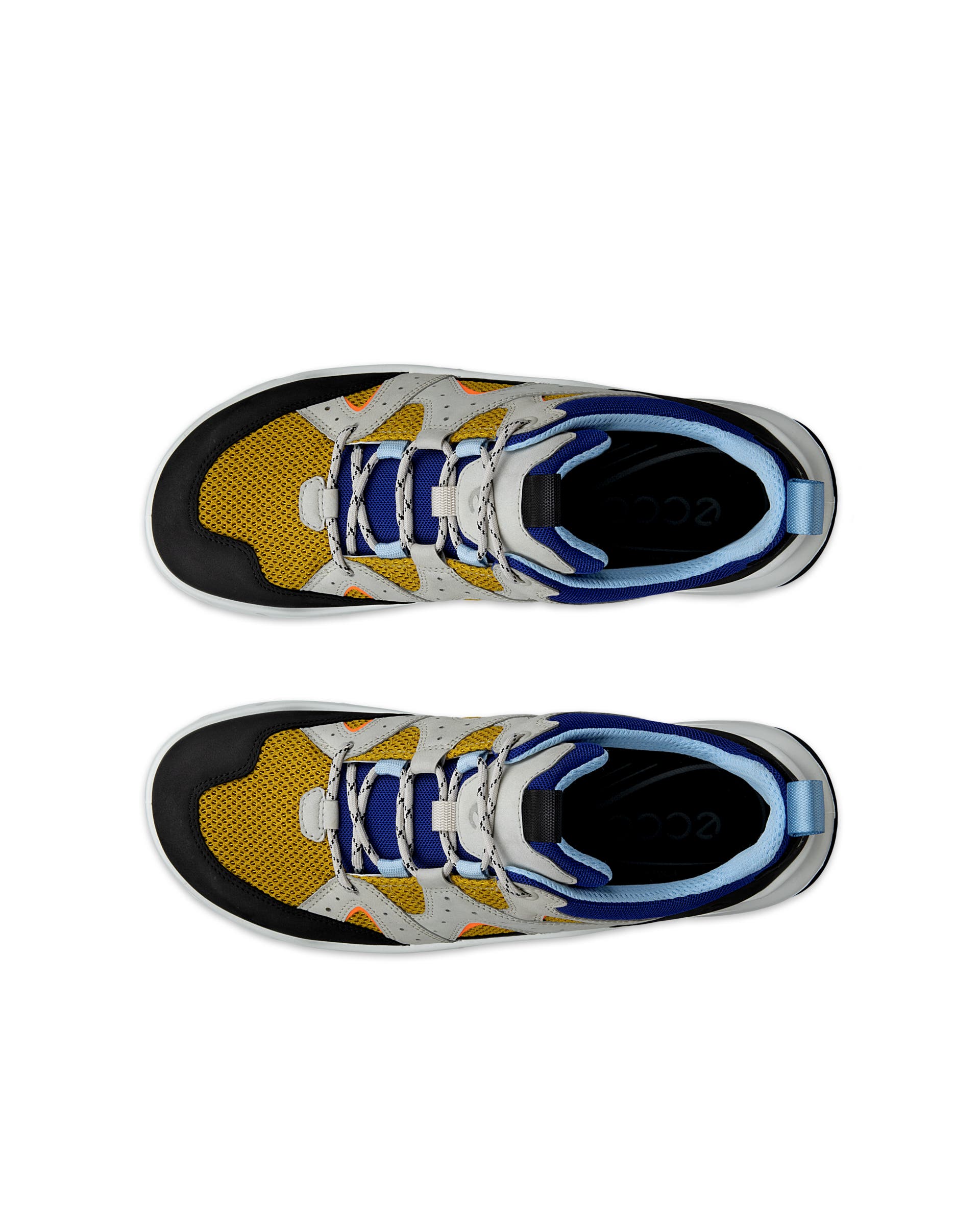 Men's ECCO® Offroad Nubuck Outdoor Shoe - Multicolor - Top left pair