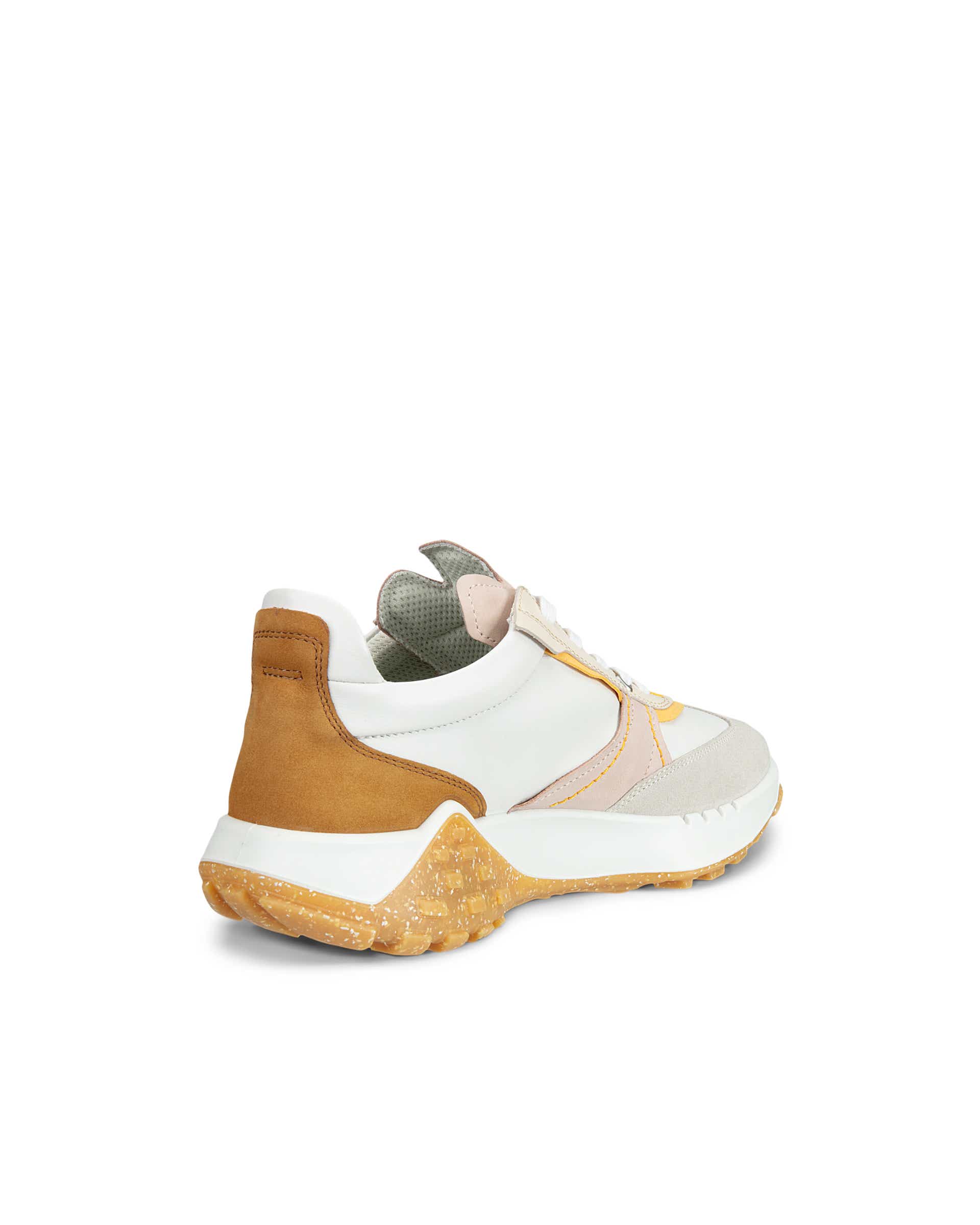 Women's ECCO® Retro Leather Sneaker - Multicolour - Back