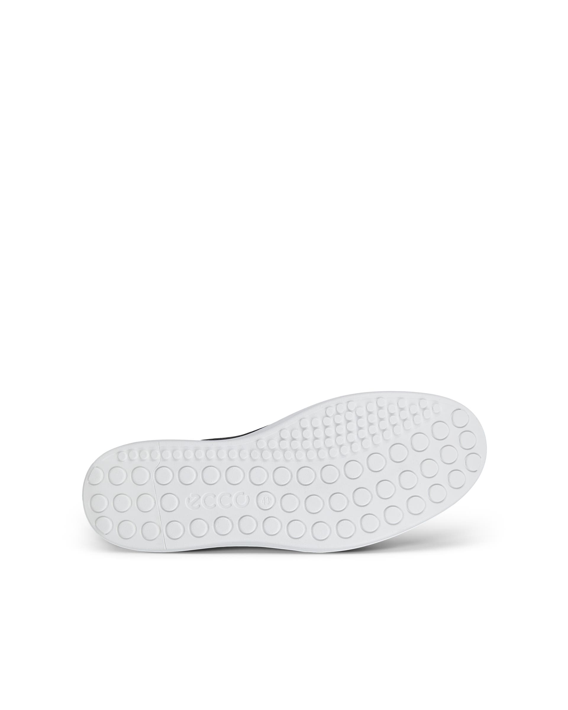 Men's ECCO® Soft 60 Leather Slip-On - Black - Sole