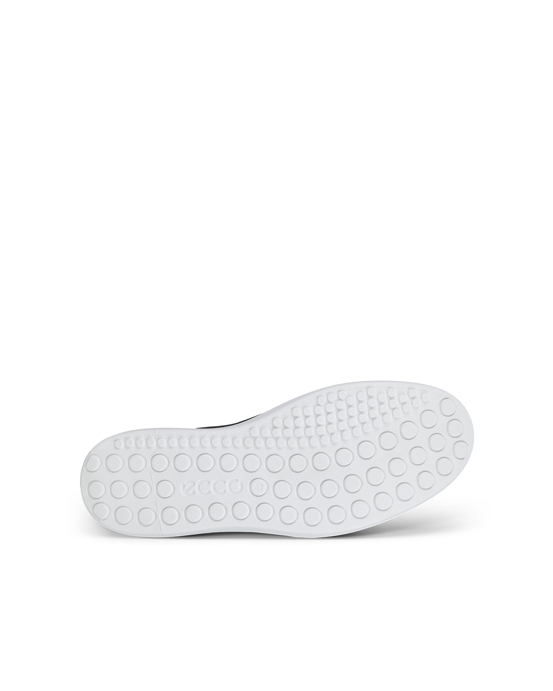 Men's ECCO® Soft 60 Leather Slip-On - Black - Sole