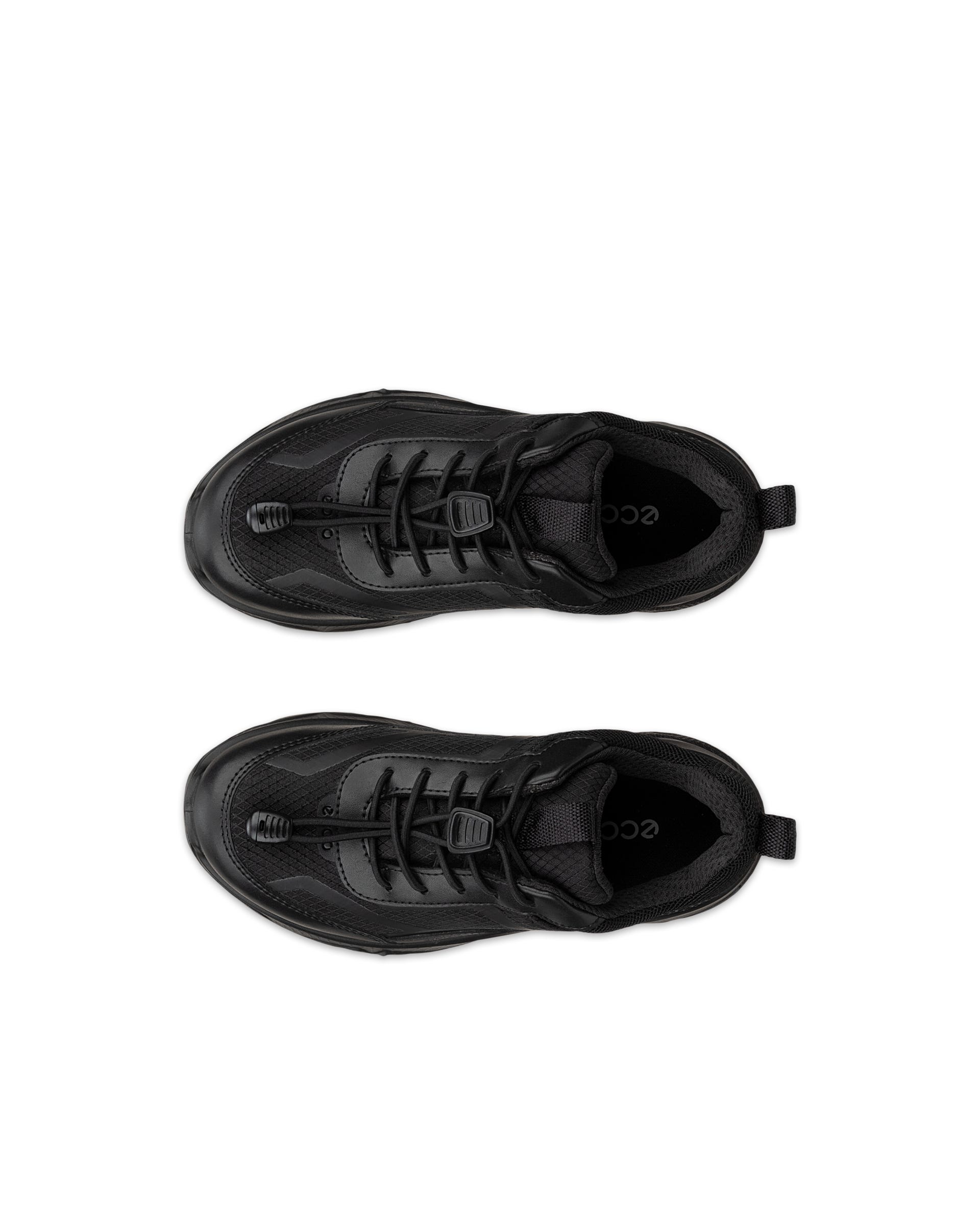 ECCO® RECEPTOR XP K tekstiilist vabaajajalats lastele - Must - Top left pair