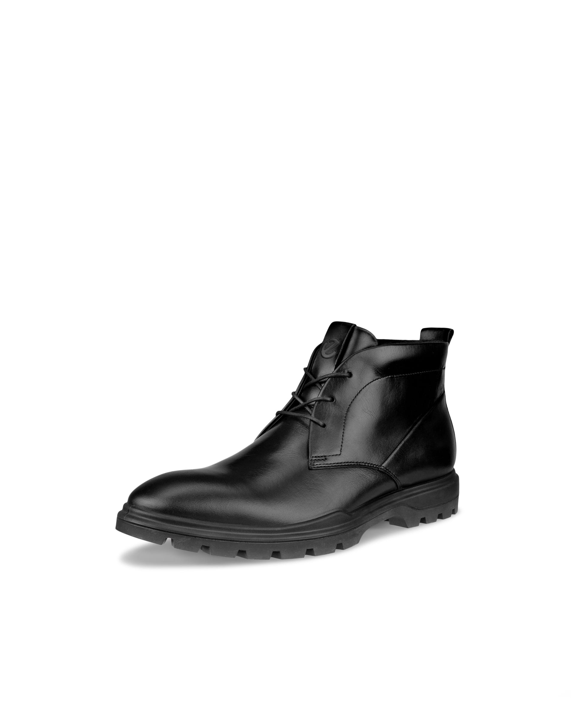 ECCO Men's Citytray Avant Warm-lined Chukka Boot - Black - Outside