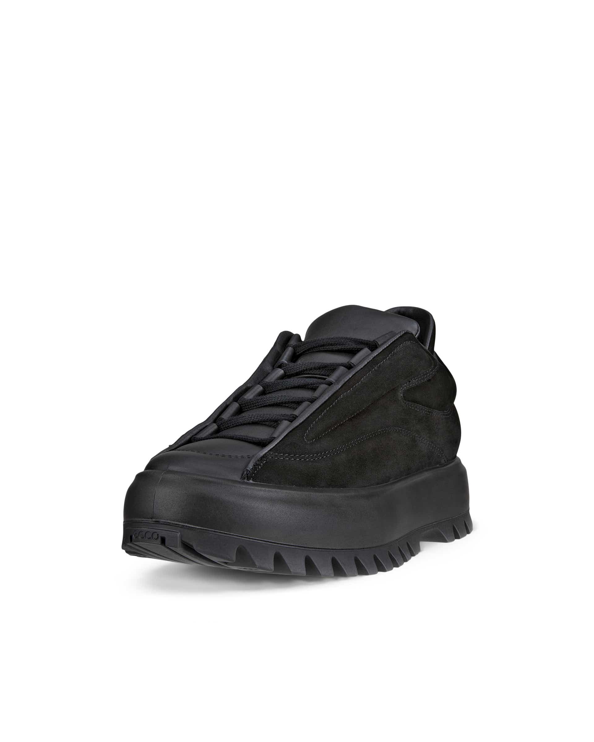 ECCO STREET ACE RAL7000 WOMENS ウィメンズ ヌバックスニーカー - ブラック - Main