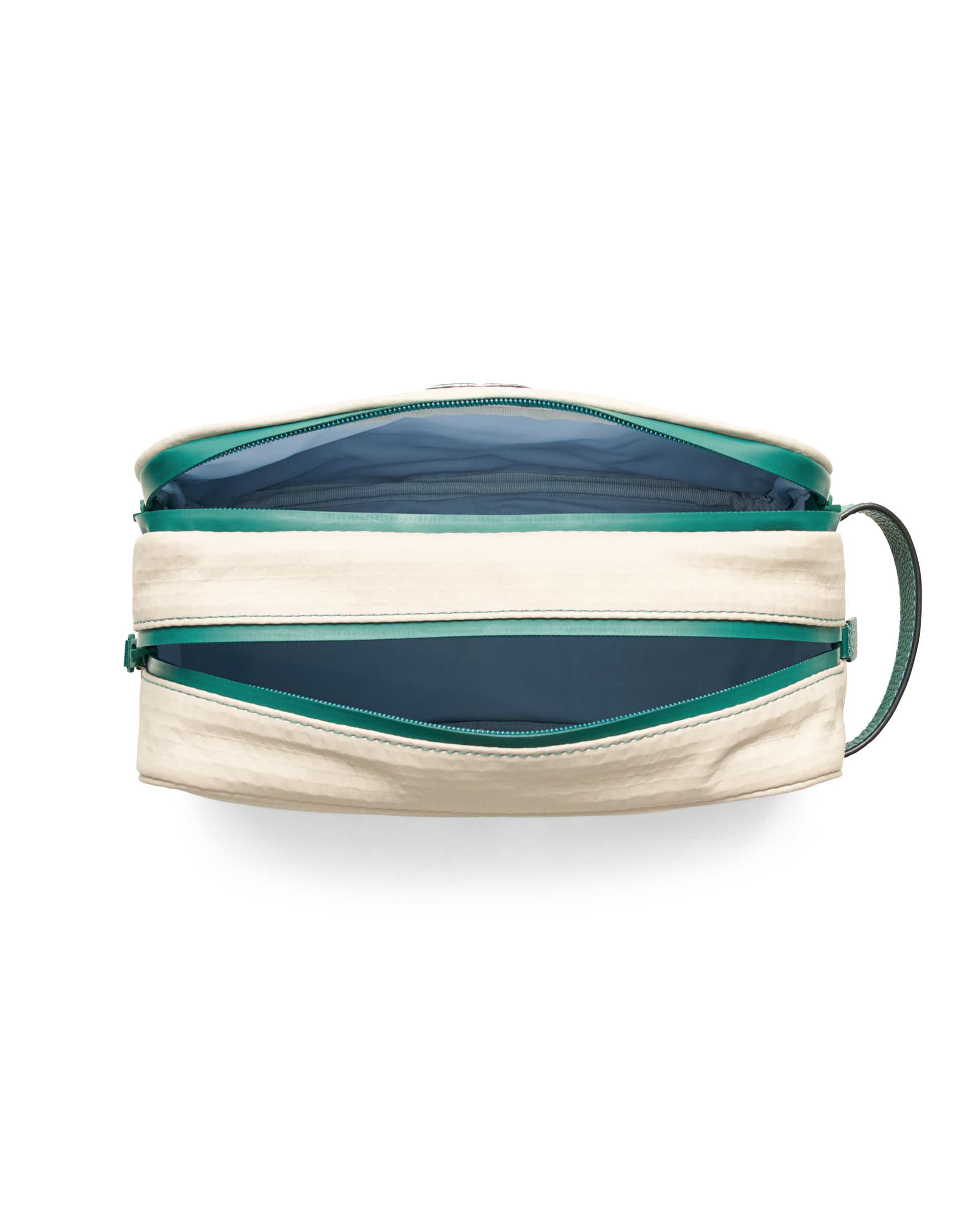 ECCO® Golf Zefer Leather Pouch Bag - Beige - Birdeye