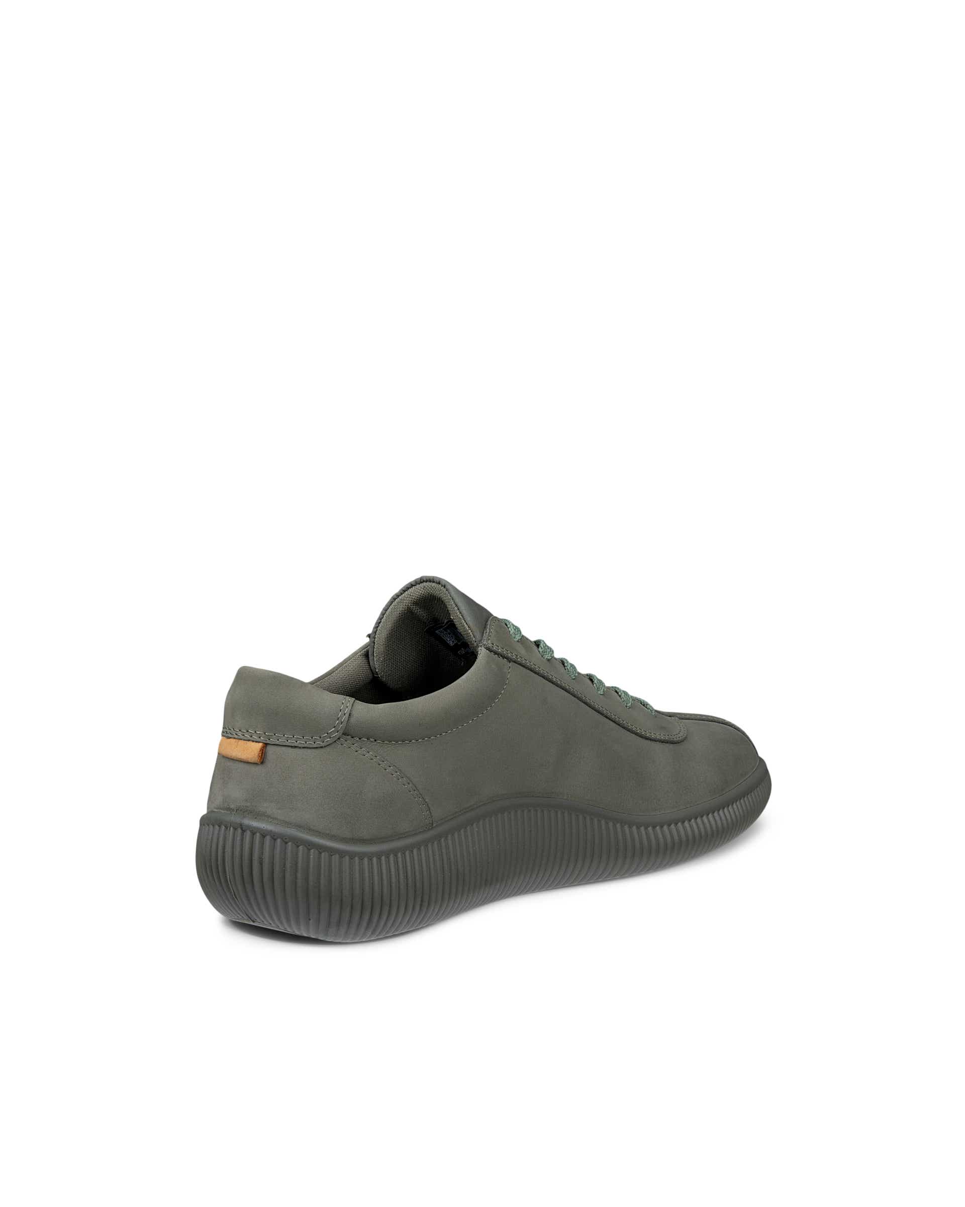 ECCO soft zero MEN メンズ レザースニーカー - グリーン - Back