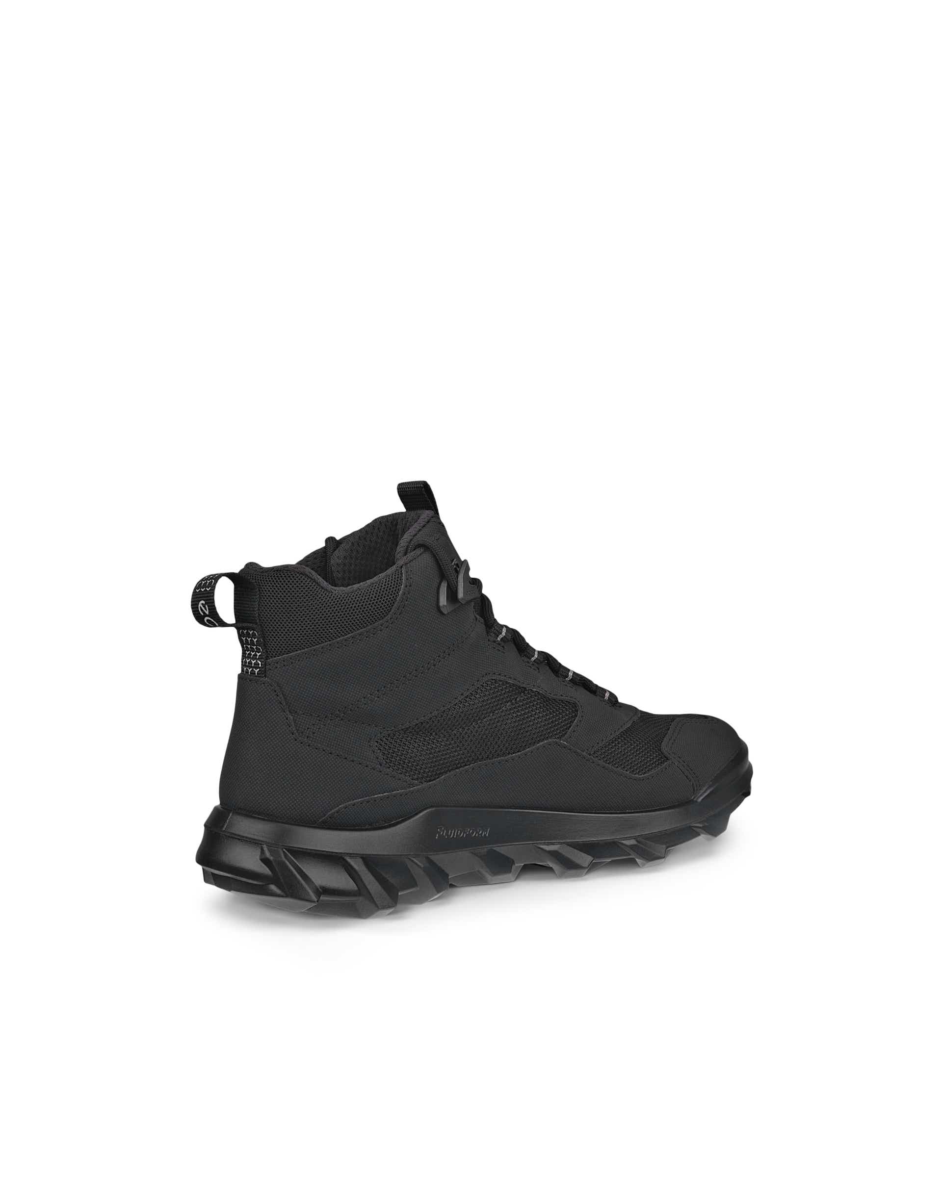 Dámské outdoorové Gore-Tex kotníčkové tenisky ECCO® MX - Černá - Back