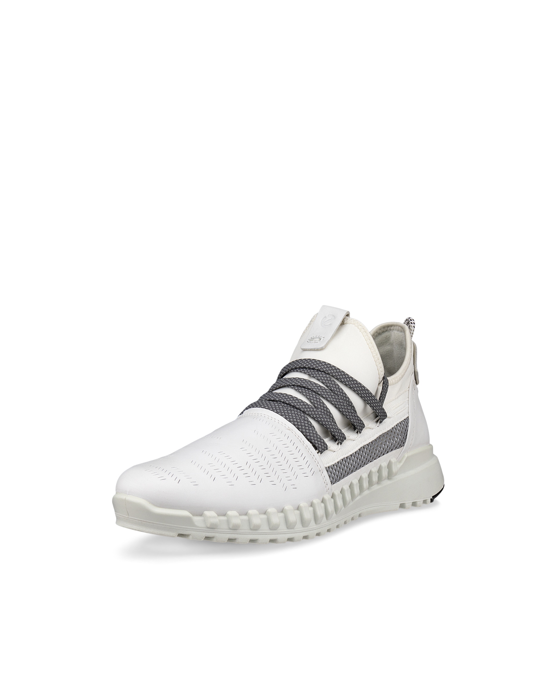 ECCO Zipflex Women's Low Lea/tex - White - Main
