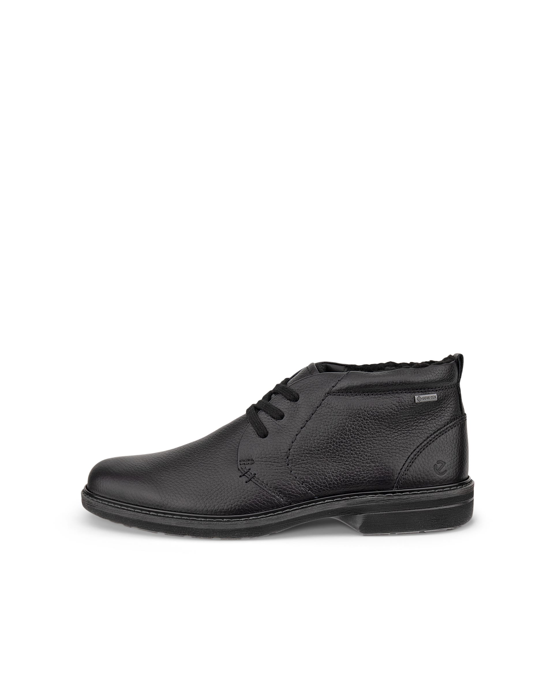 ECCO Men Turn Waterproof Boot - Black - Outside