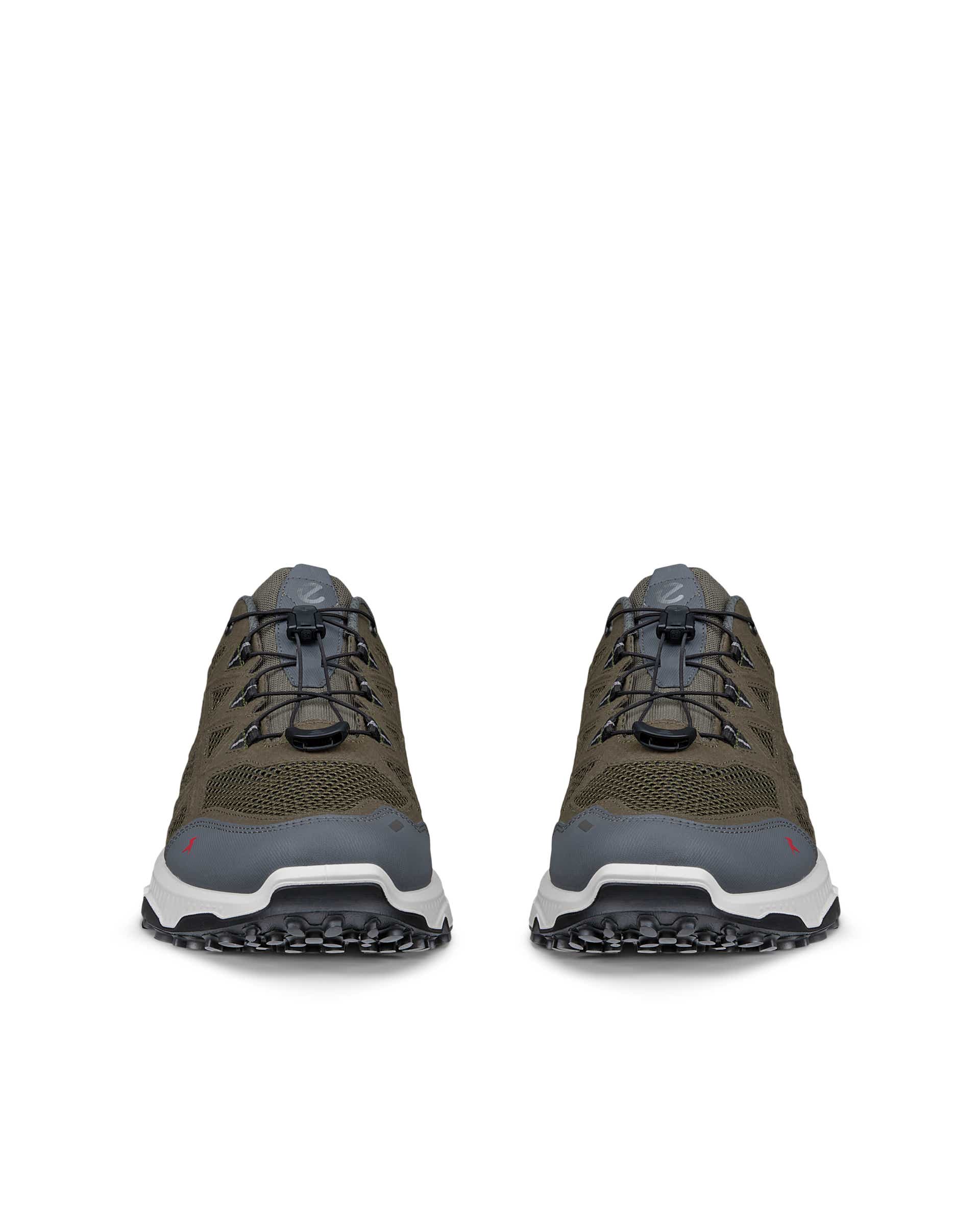 ECCO® RECEPTOR XP outdoor sneaker i tekstil til herrer - Grøn - Front pair