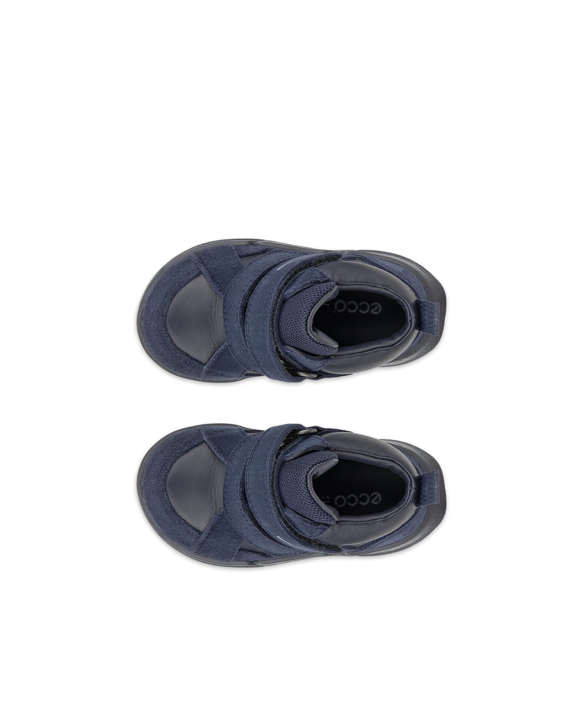 ECCO BIOM 2.2 INF. VELCRO BOOT - Niebieski - Outside