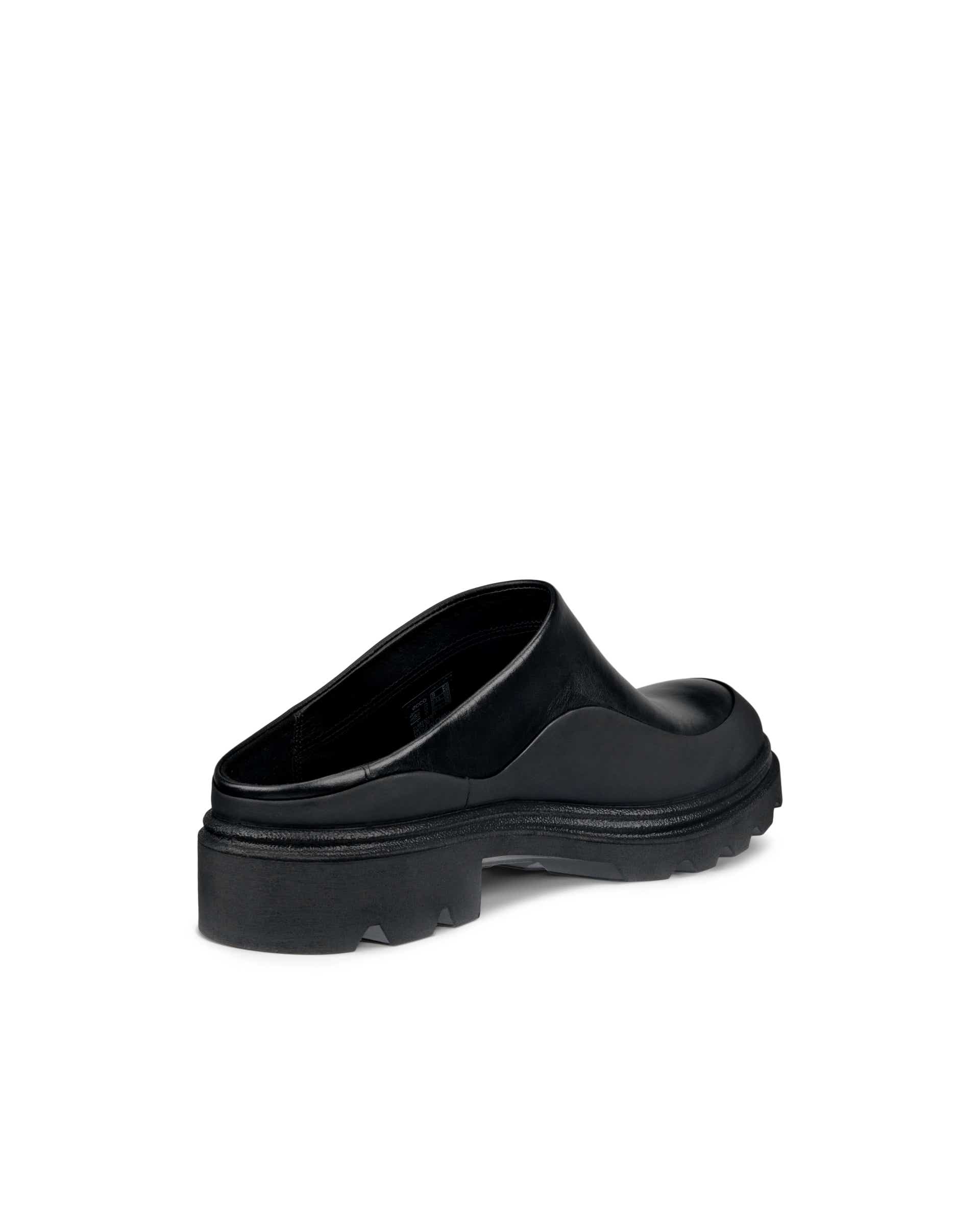 ECCO GRAINER WOMEN ウィメンズ レザーシューズ - ブラック - Back