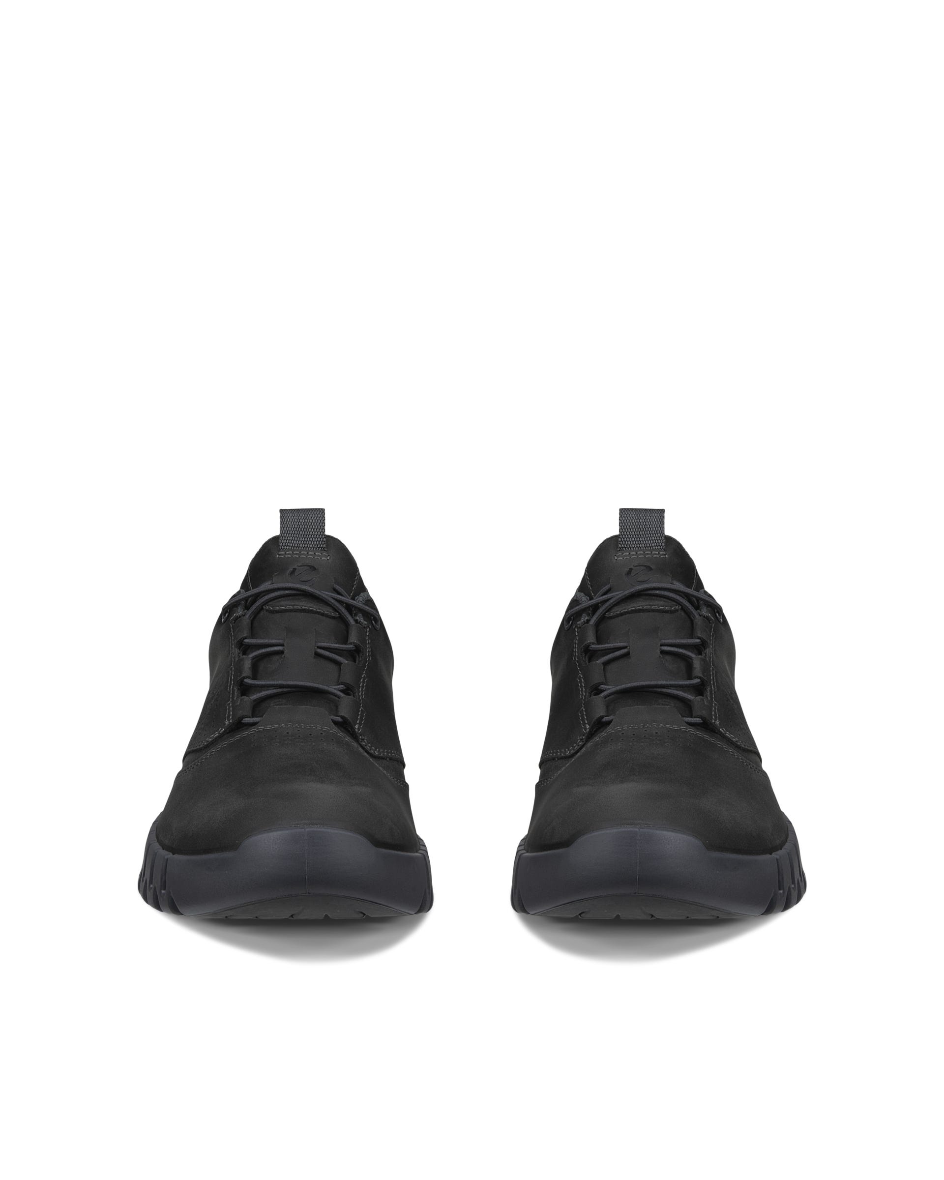 ECCO® GRUUV sneakers i nubuck til herrer - Grå - Front pair