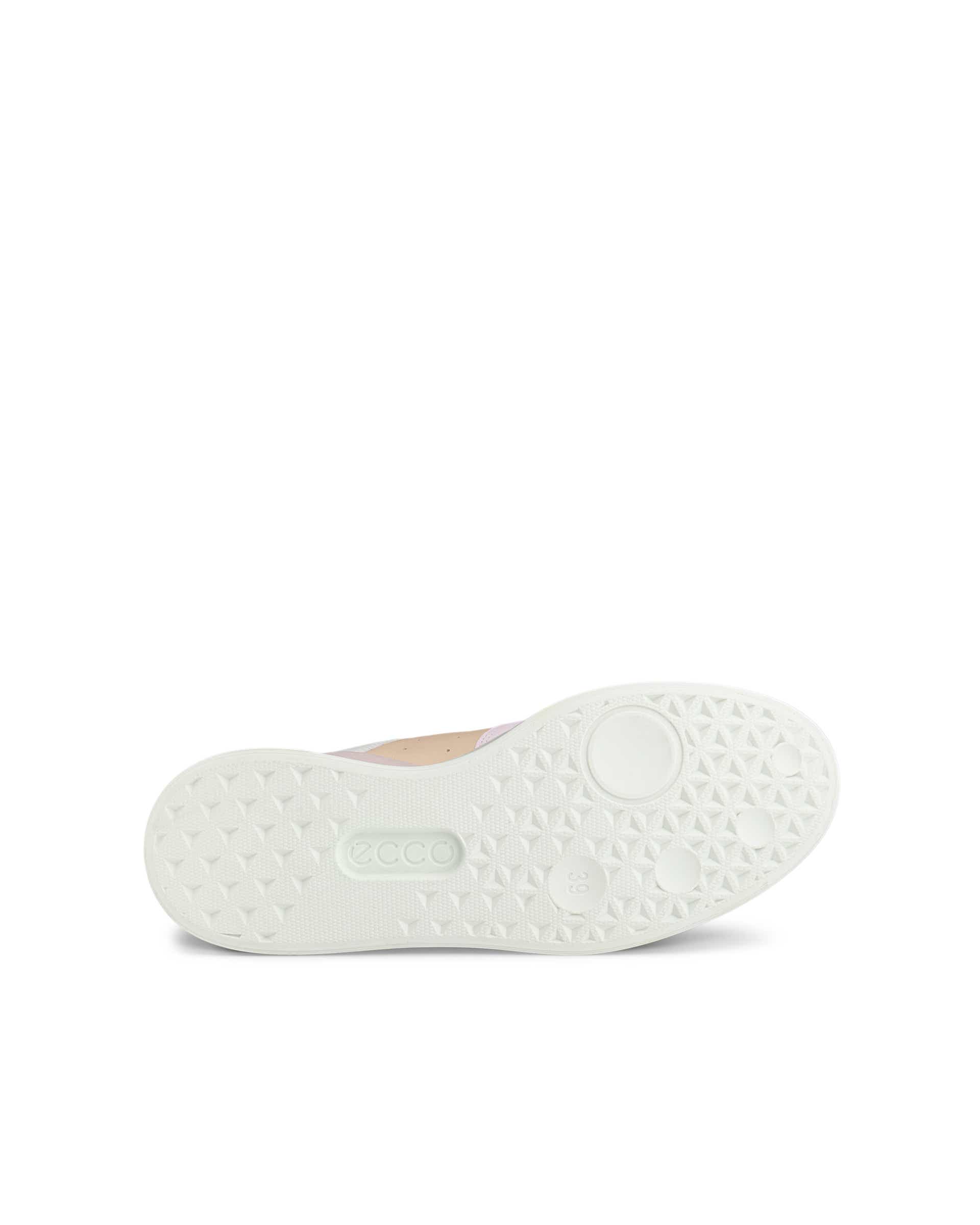 ECCO Street 720 WOMEN ウィメンズ レザーGore-Texスニーカー - ピンク - Sole