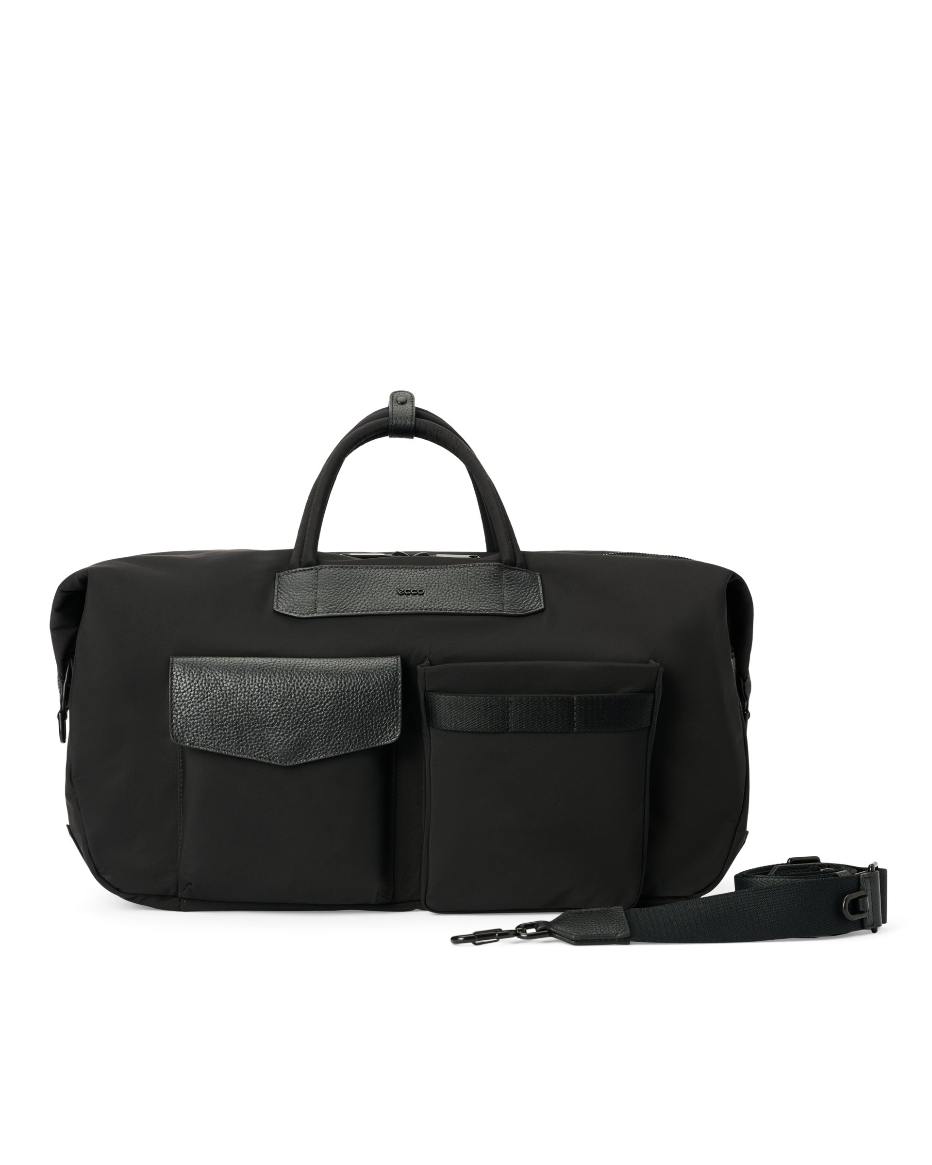 ECCO® Voyager sac de voyage en cuir - Noir - Main