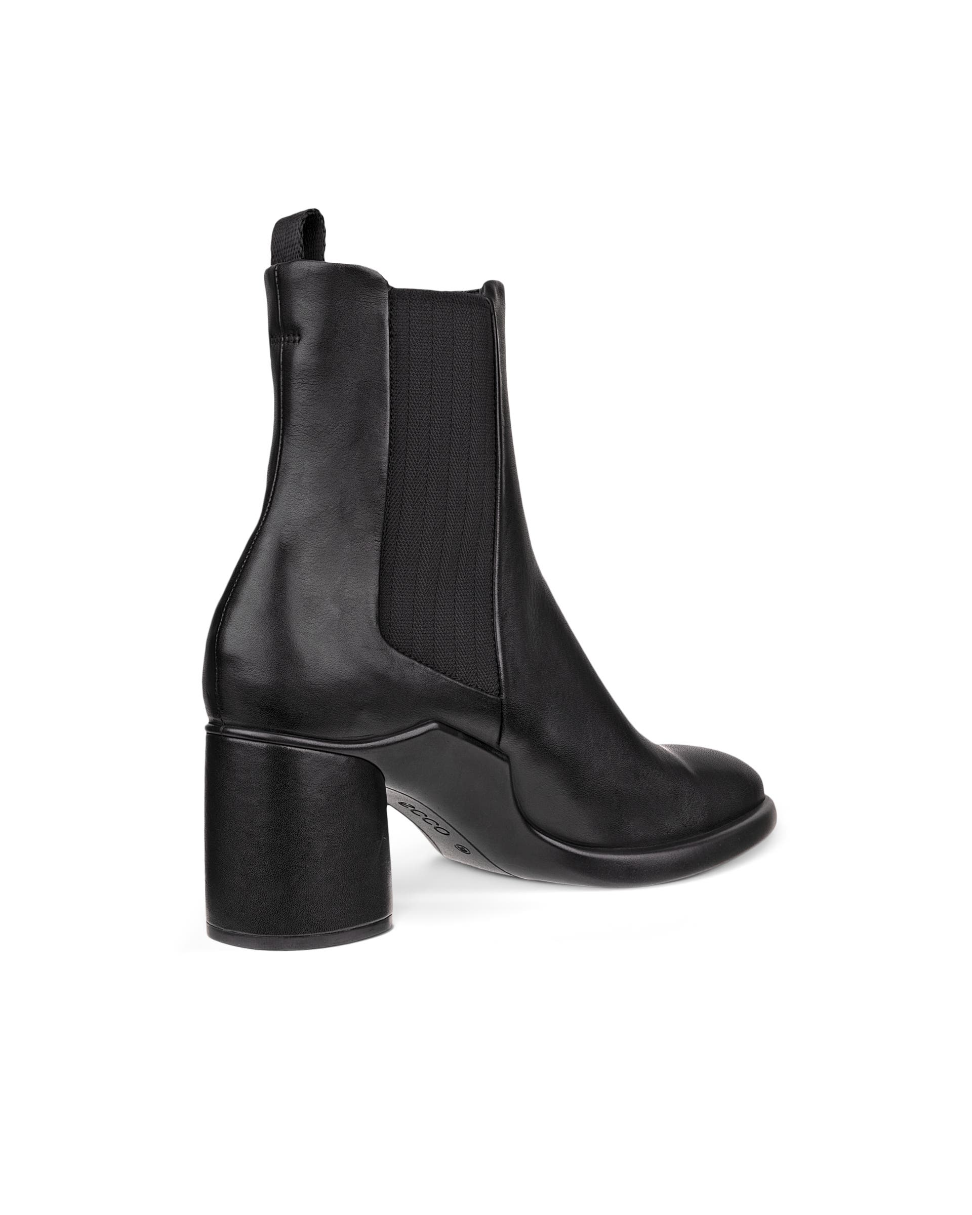 ECCO® Sculpted LX 55 Chelseaboots skinn med klack dam - Svart - Back