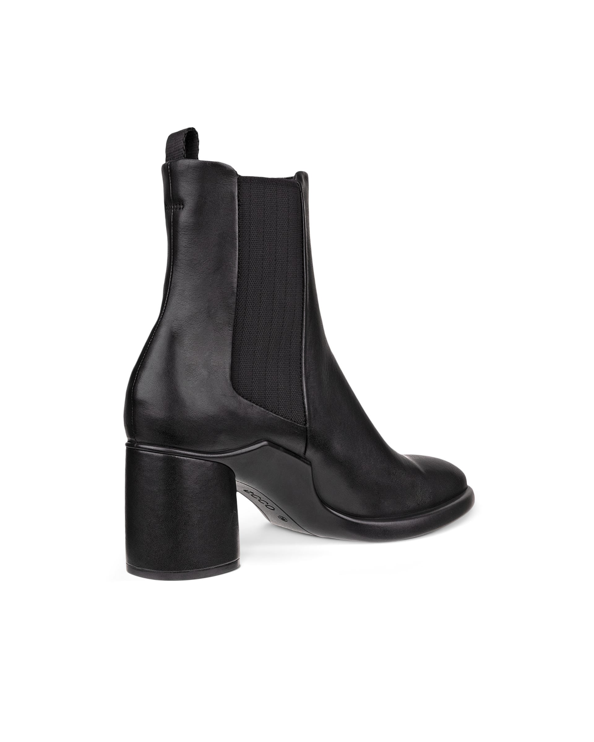 ECCO® Sculpted LX 55 Chelseaboots skinn med klack dam - Svart - Back