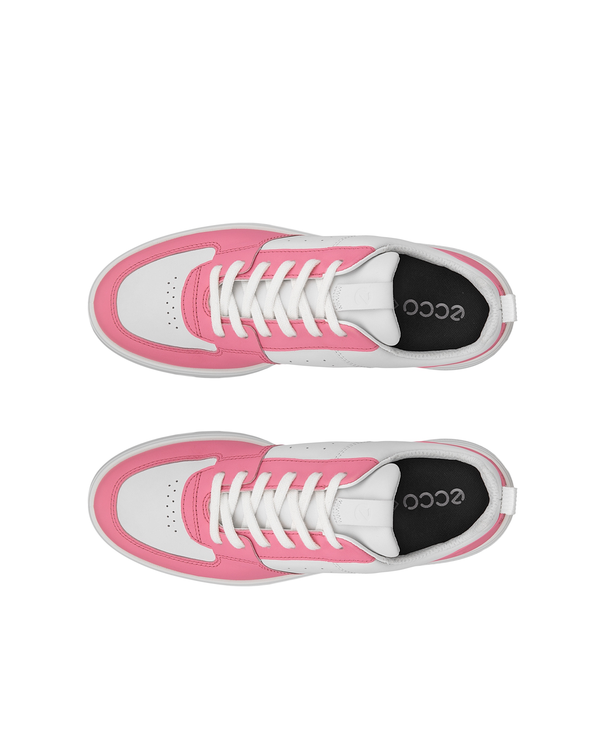 ECCO Women Street 720 Gore-Tex Sneakers - Red - Top left pair