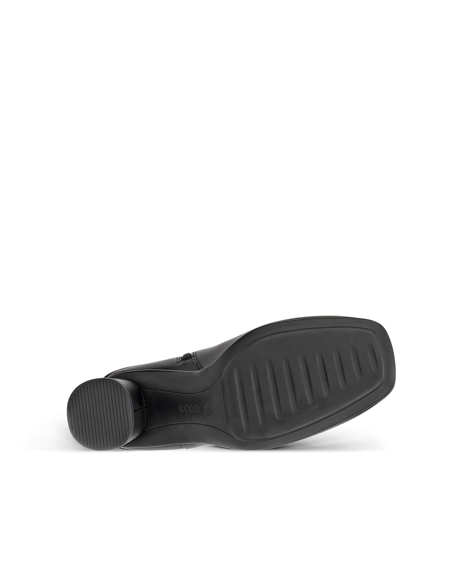 Women's ECCO® Sculpted Alba 65 Leather Ankle Heel Boot - Black - Sole