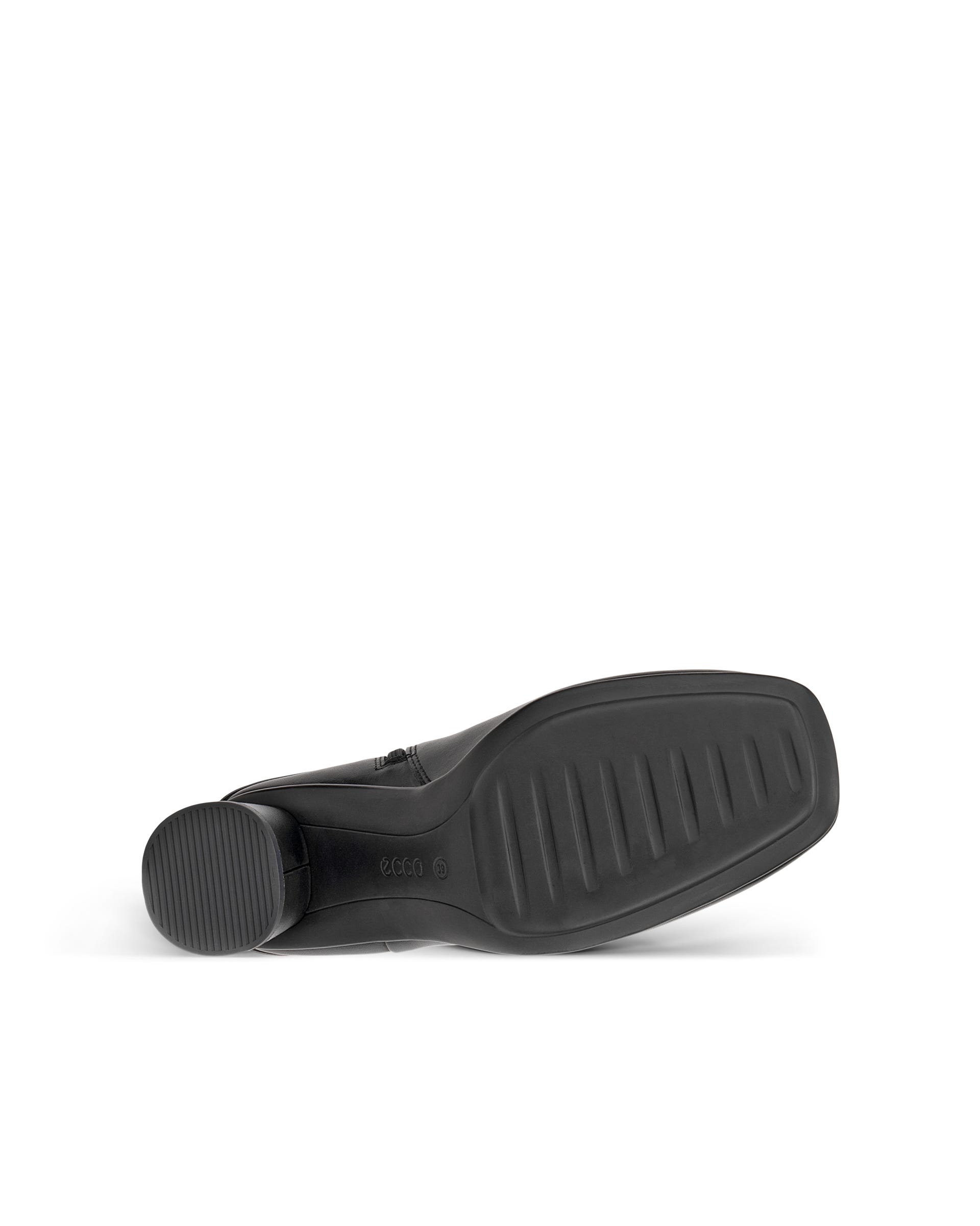 Women's ECCO® Sculpted Alba 65 Leather Ankle Heel Boot - Black - Sole