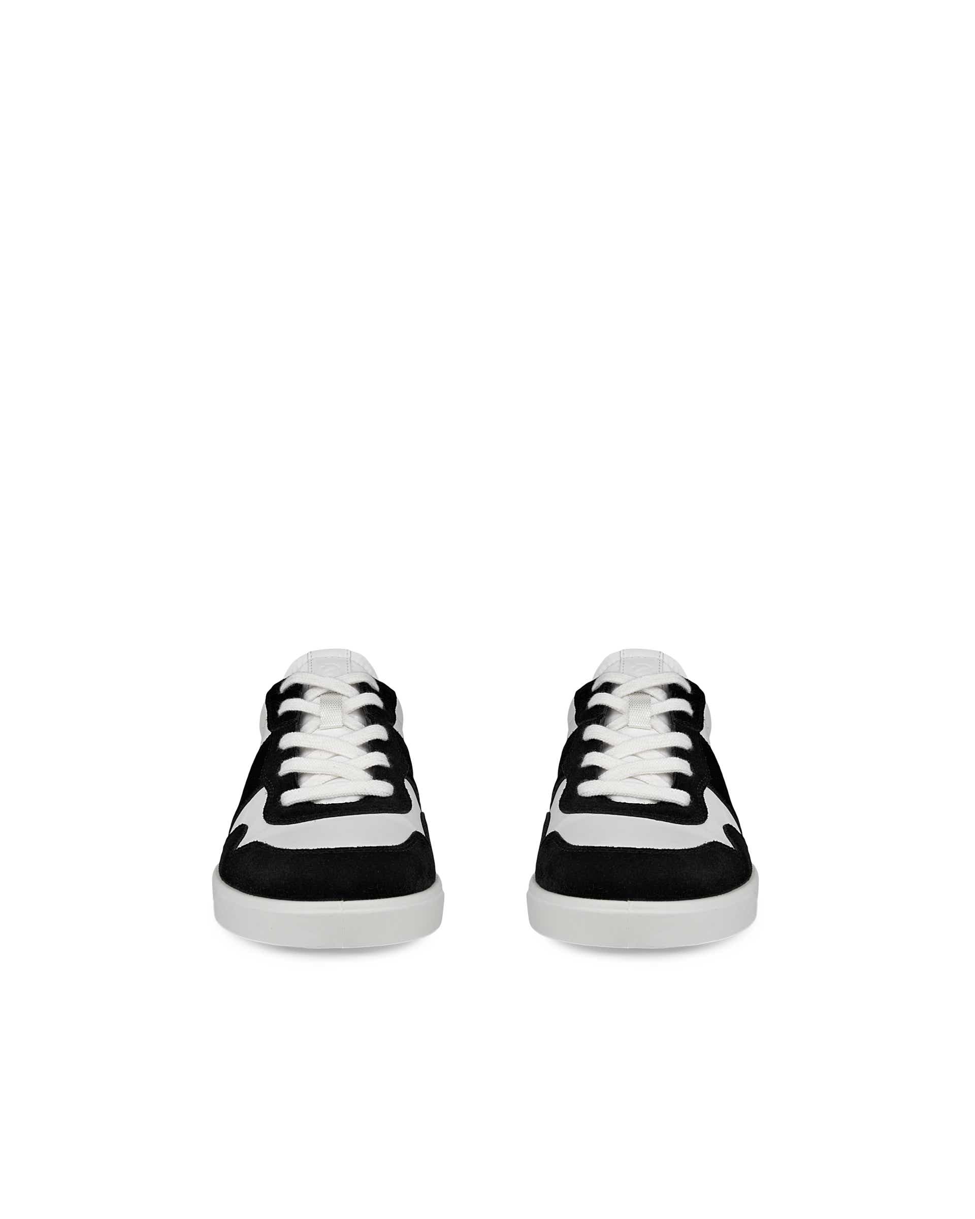 ECCO® Street Lite baskets en daim pour femme - Noir - Front pair