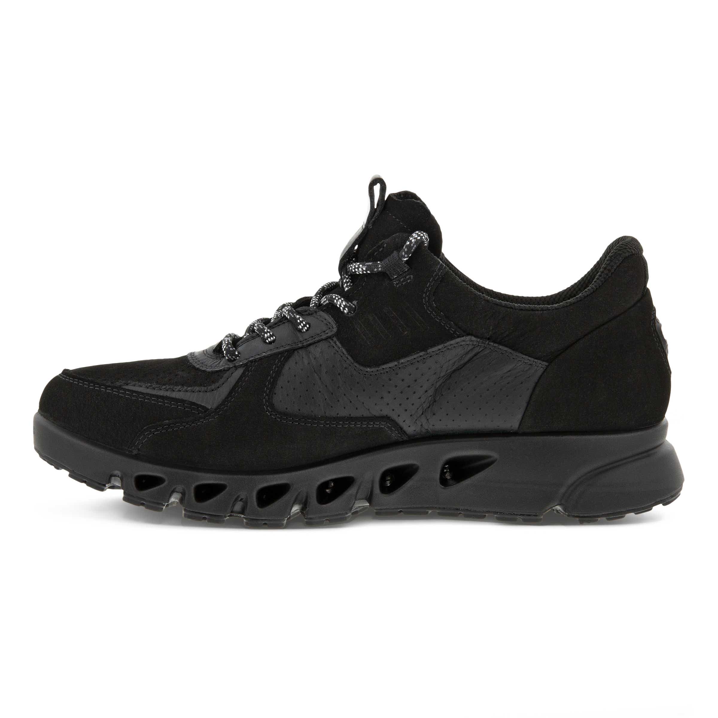 Women's ECCO® Multi-Vent Nubuck Gore-Tex Outdoor Sneaker - Black - Inside