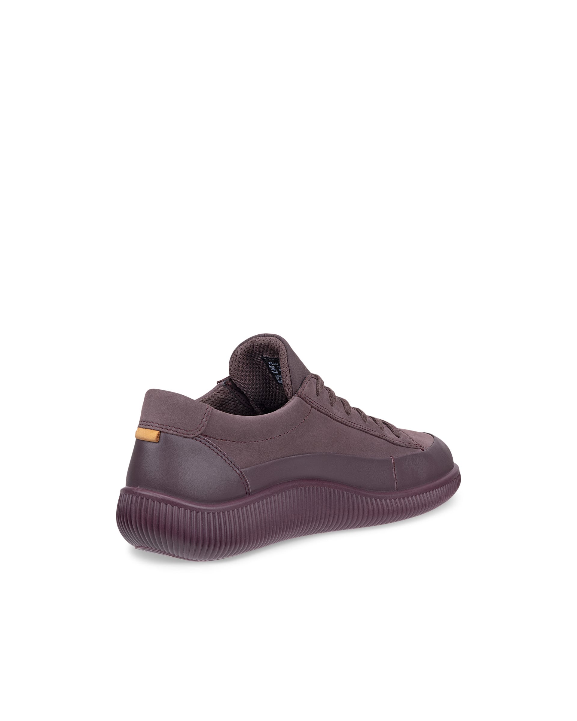 ECCO® SOFT ZERO chaussures imperméable en nubuck pour femme - Violet - Outside