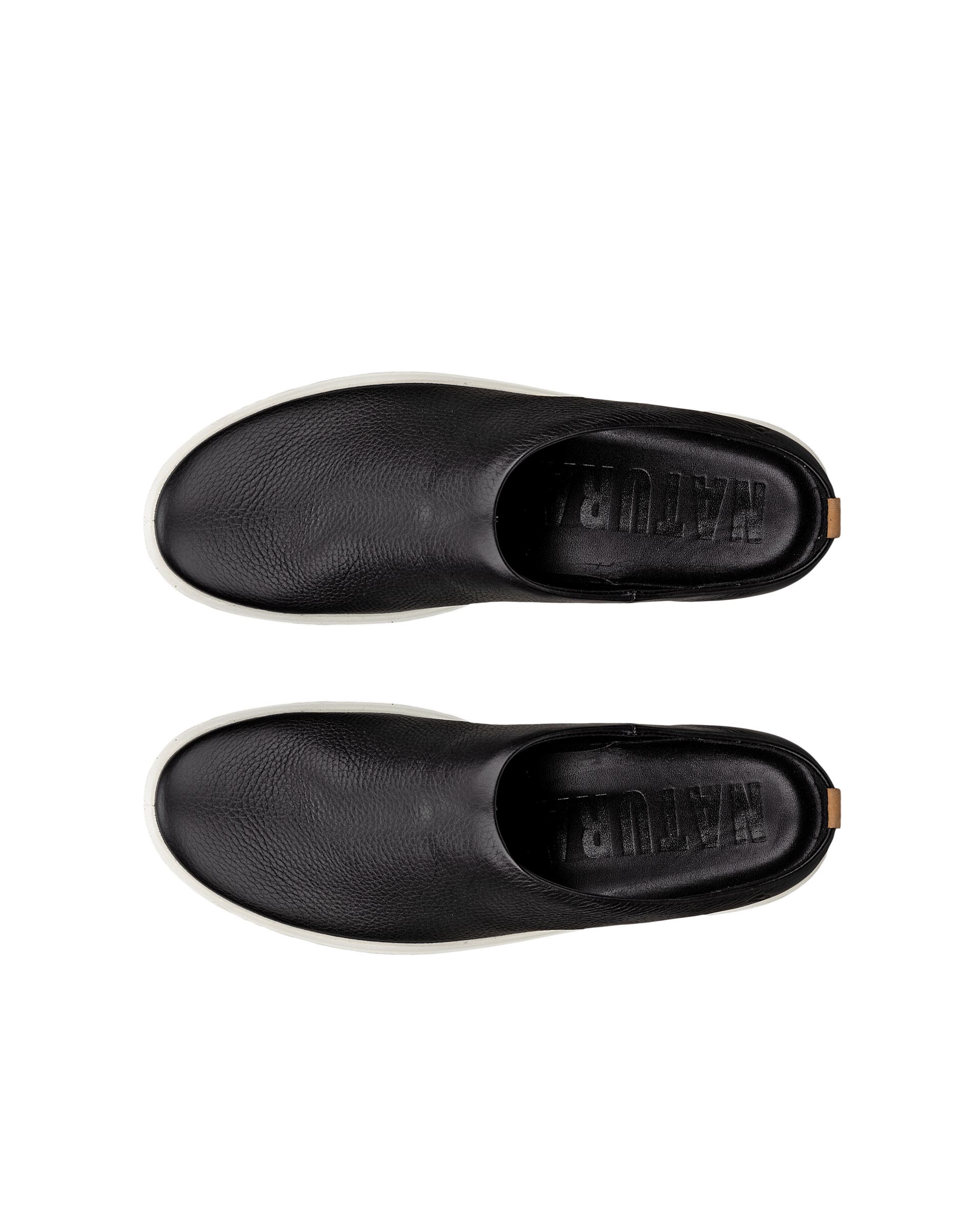 Dámské kožené tenisky ECCO® Soft 60 - Černá - Top left pair