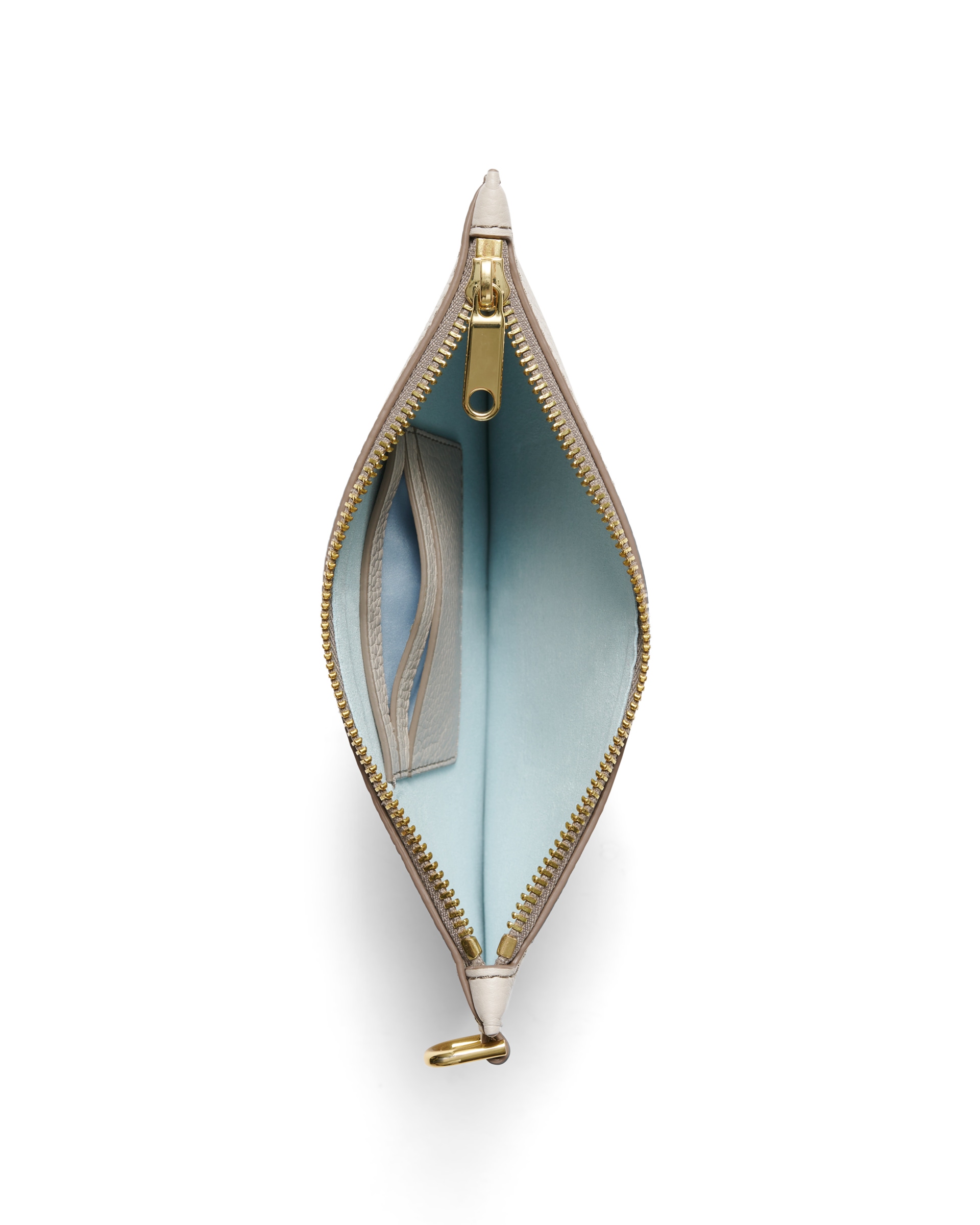 ECCOยฎ Leather Clutch Bag - Beige - Birdeye