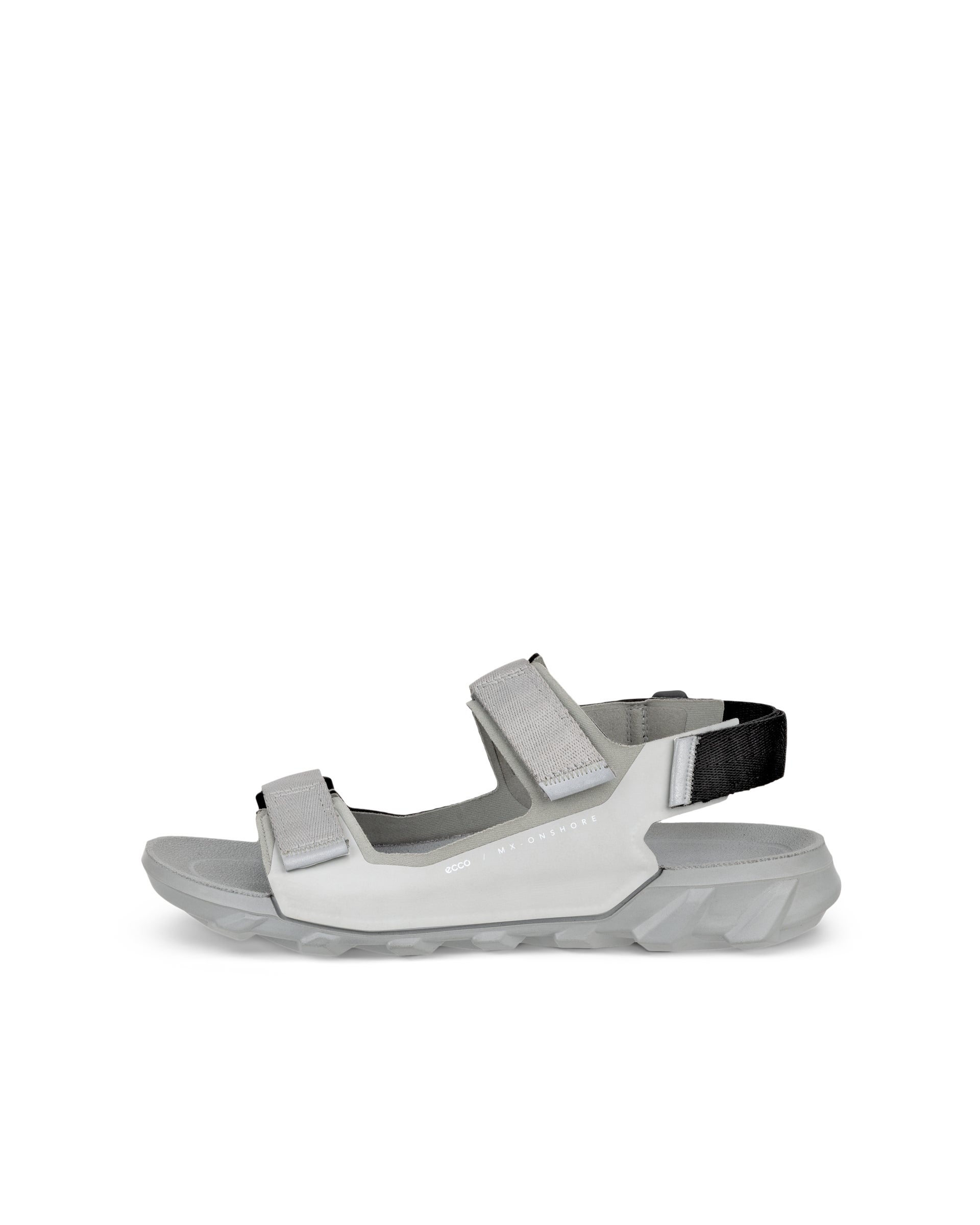 ECCO MX Onshore 3S メンズ テキスタイル2ストラップサンダル - グレー - Outside