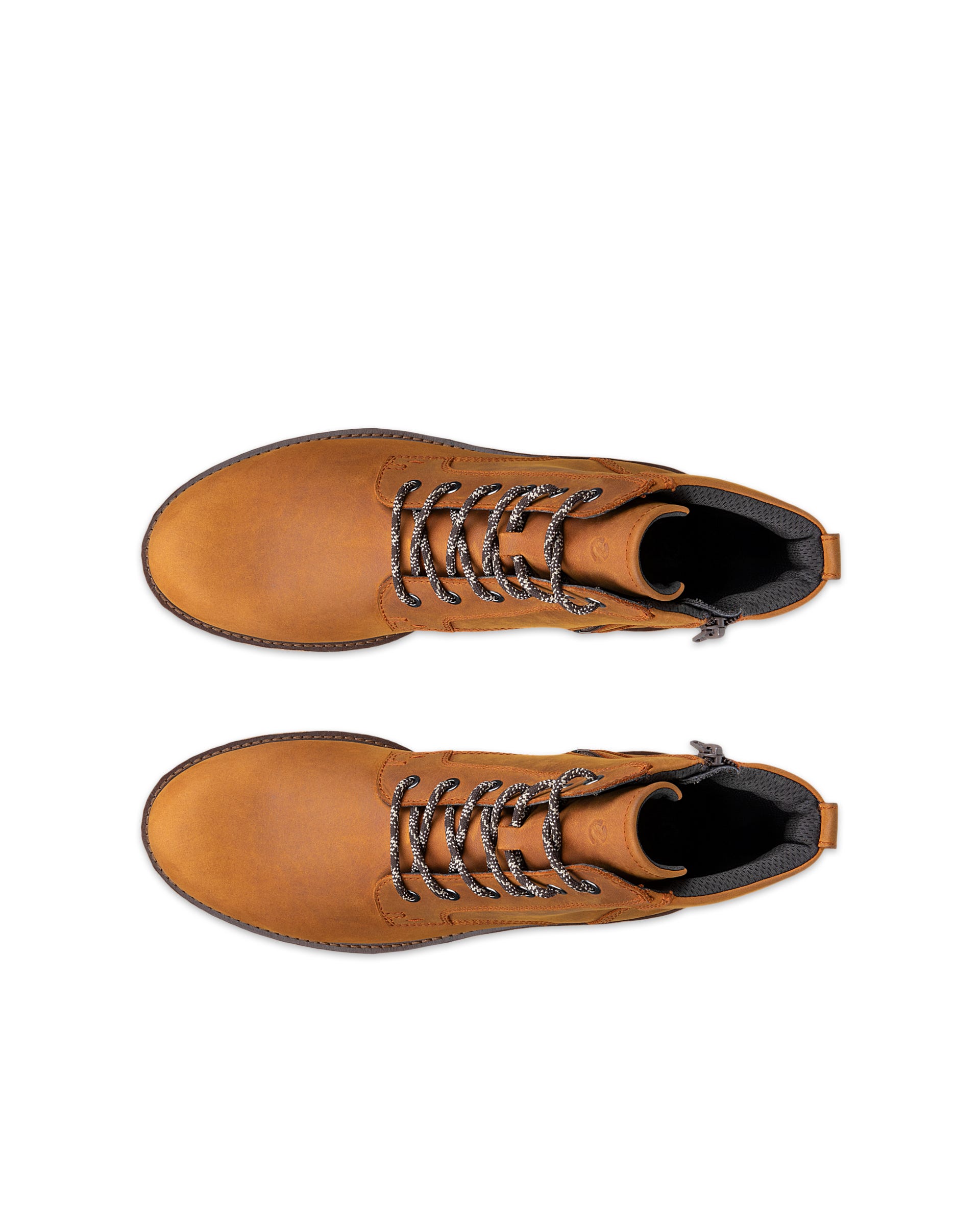 ECCO CHARLESTOWN メンズミッドカットブーツ - ブラウン - Outside