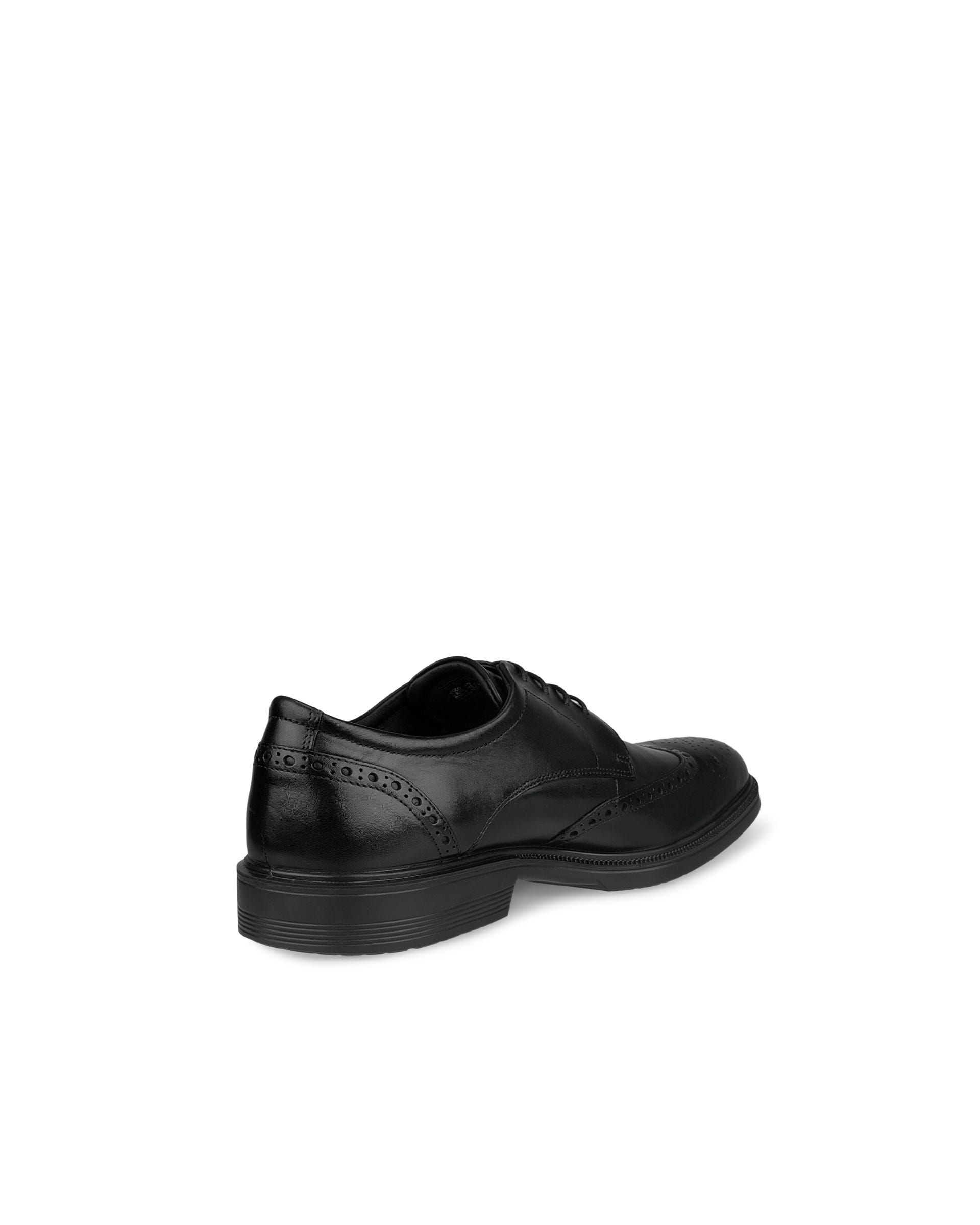 ECCO Men Lisbon Brogue Tie - Black - Back