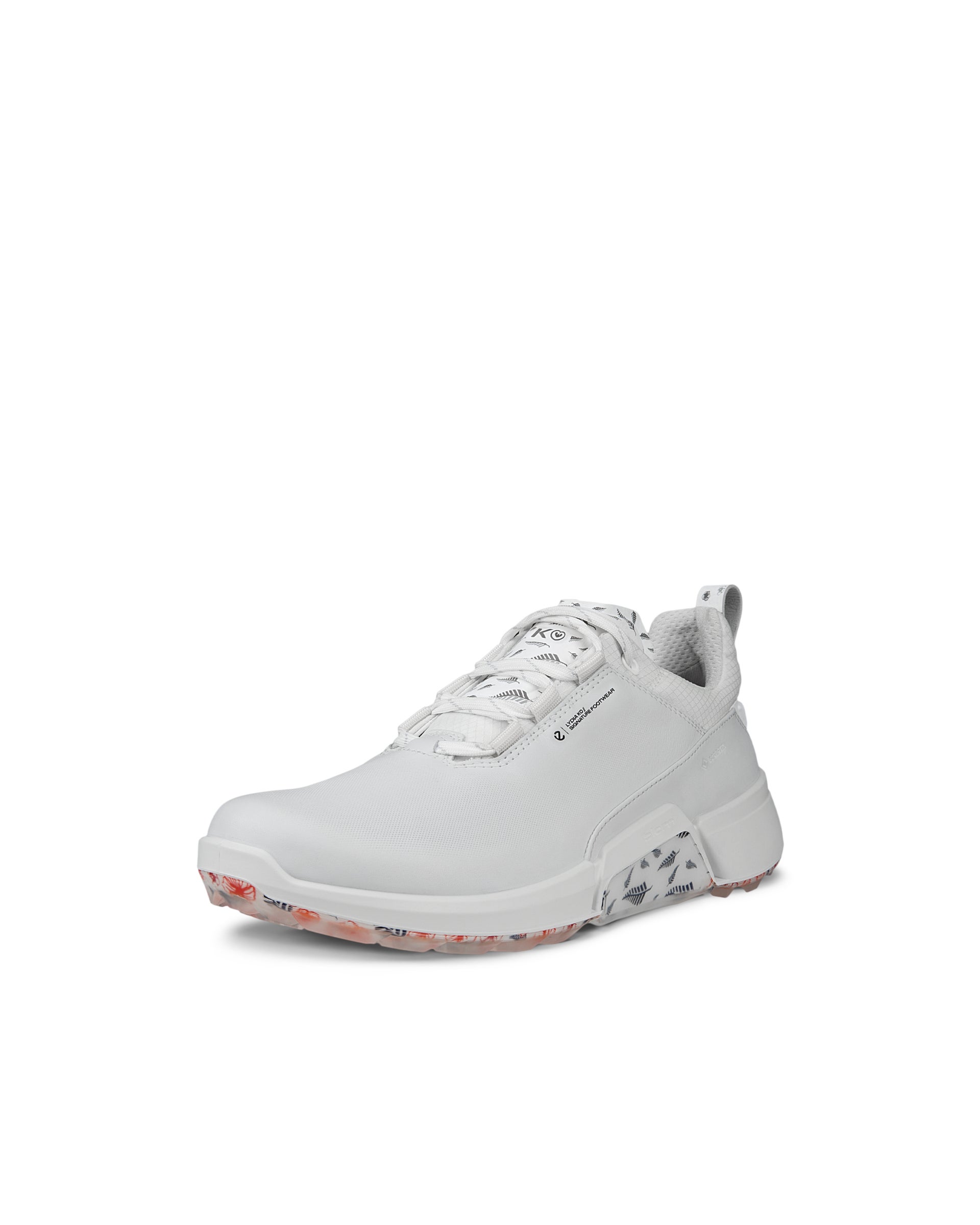 ECCO Golf BIOM H4 (Lydia Ko Edition) ウィメンズ レザーGore-Texゴルフシューズ - ホワイト - Main