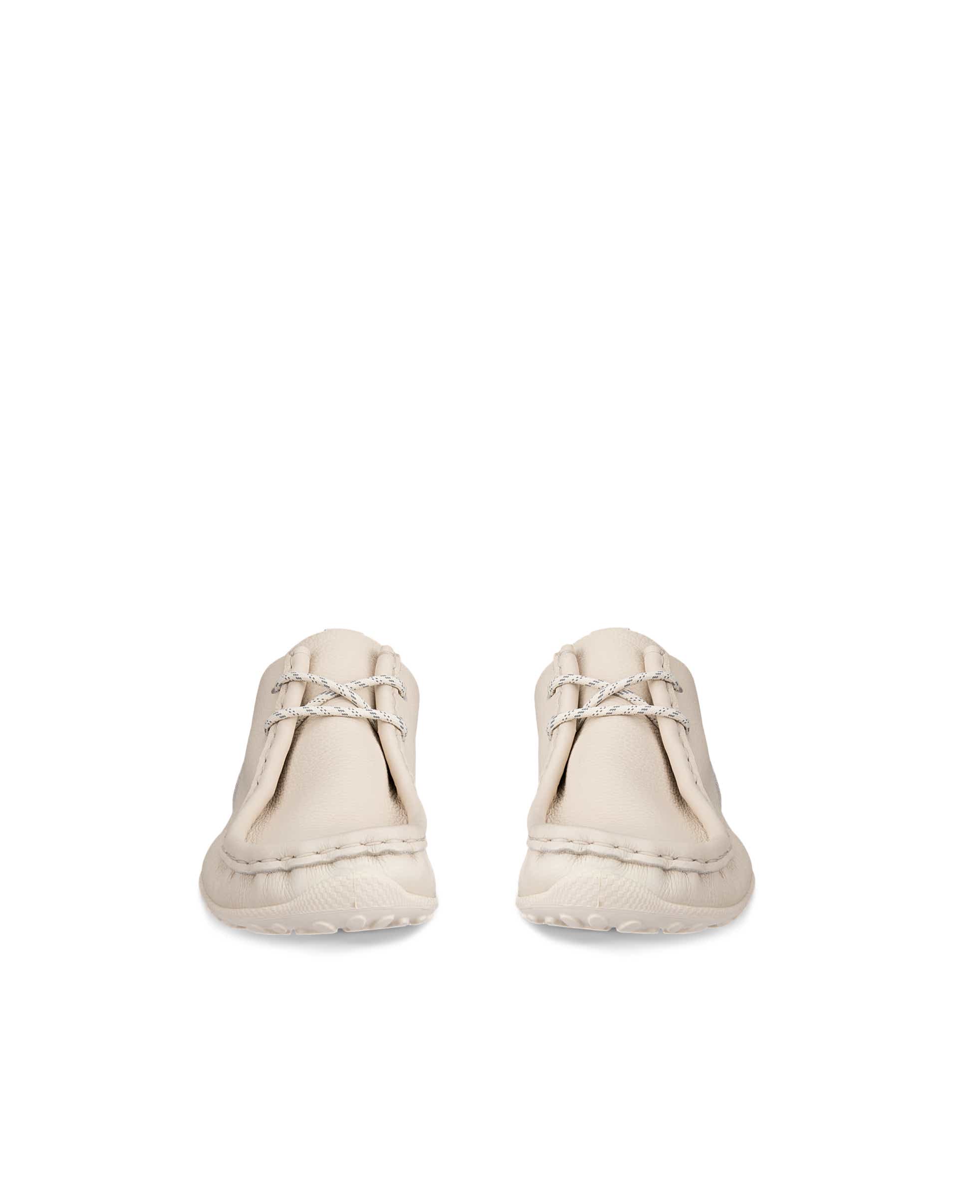 ECCO Biom Lite Women ウィメンズ レザーシューズ - ベージュ - Front pair