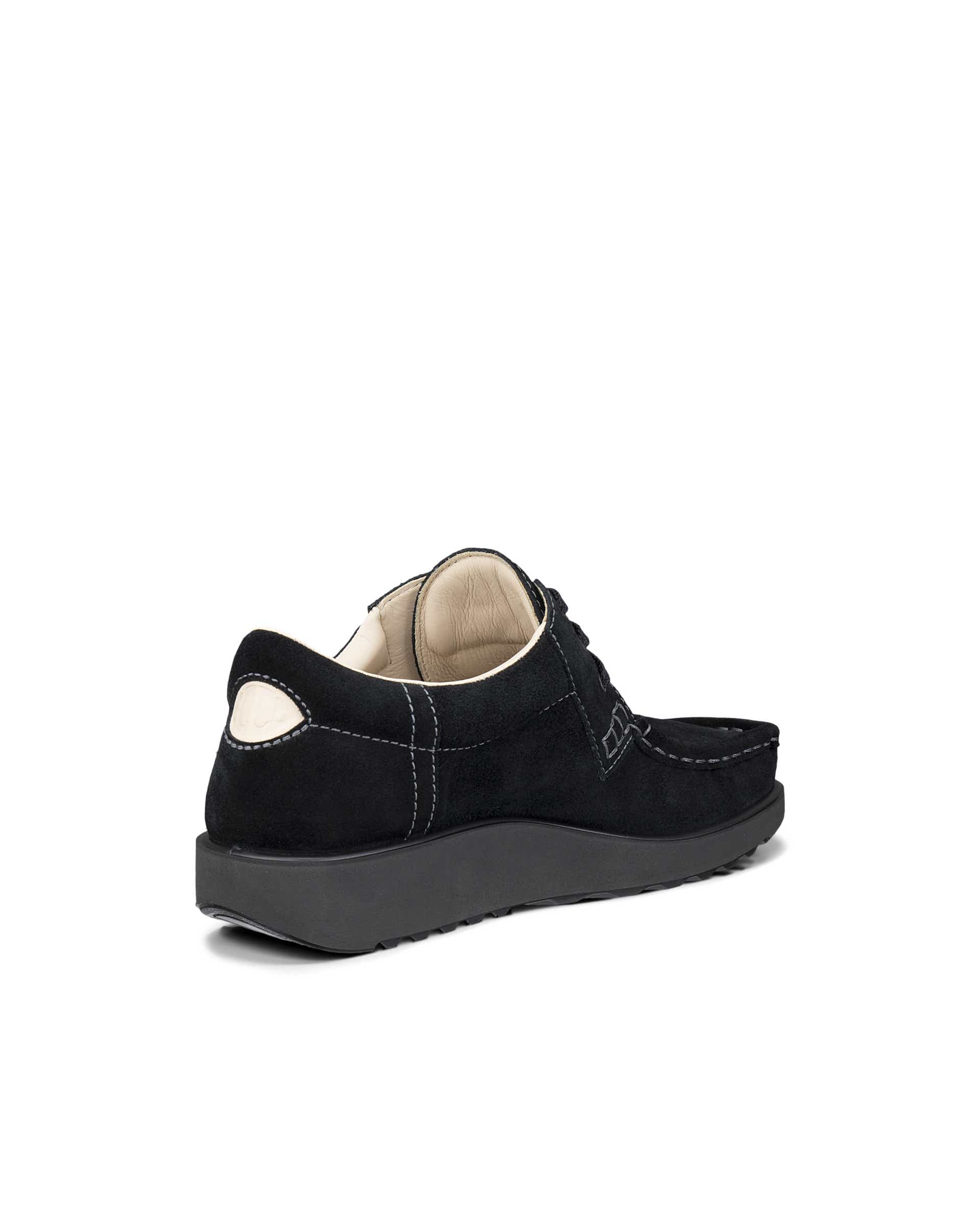 ECCO® JOKE õmblustega ninaosaga seemisest Moc-Toe jalats naistele - Must - Back