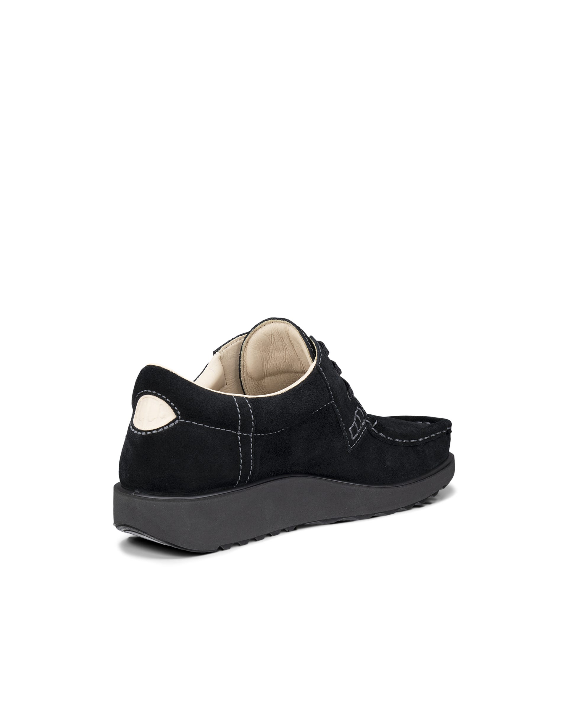 ECCO® JOKE õmblustega ninaosaga seemisest Moc-Toe jalats naistele - Must - Back