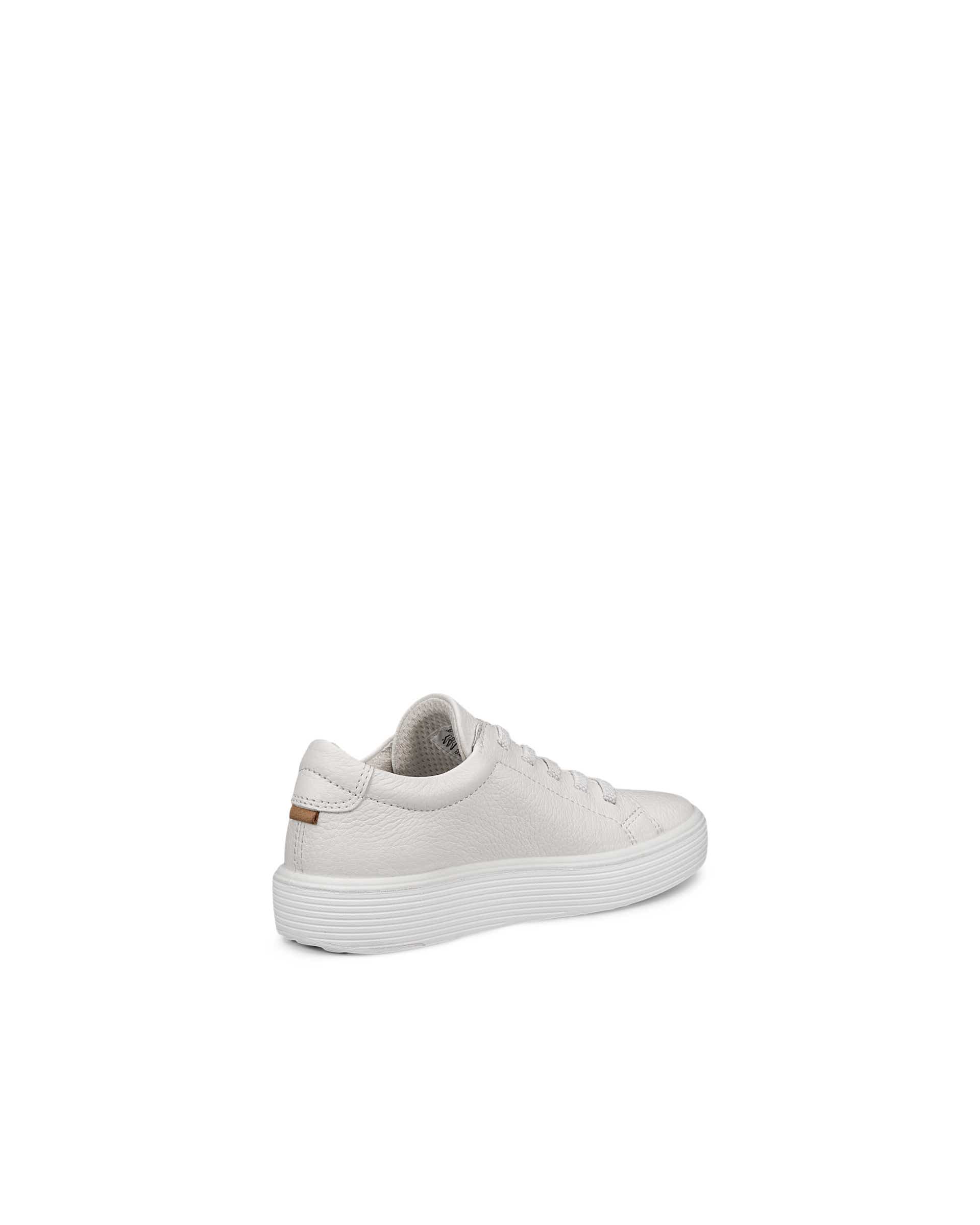 Basket en cuir ECCO® Soft 60 pour enfants - Blanc - Back
