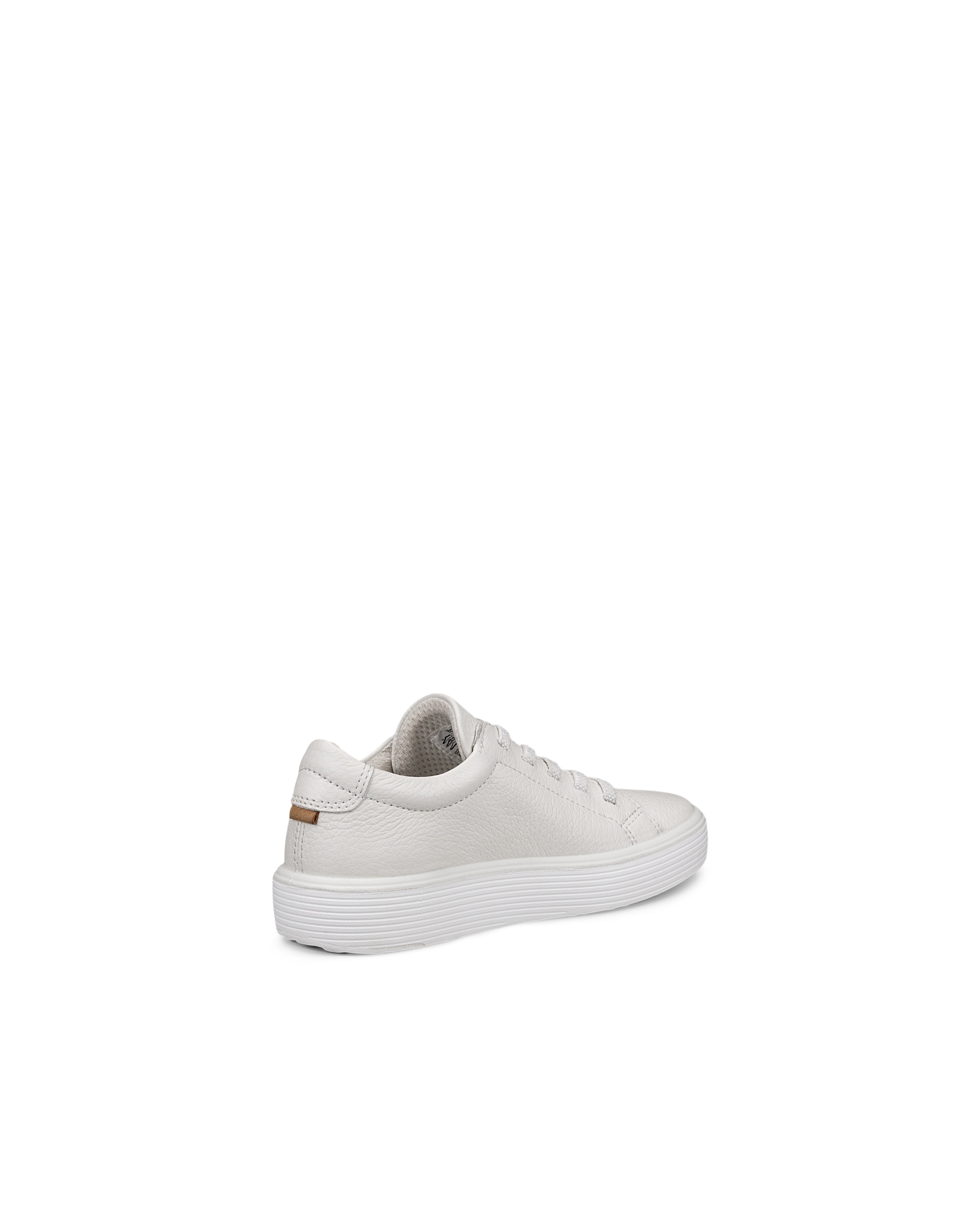 Basket en cuir ECCO® Soft 60 pour enfants - Blanc - Back