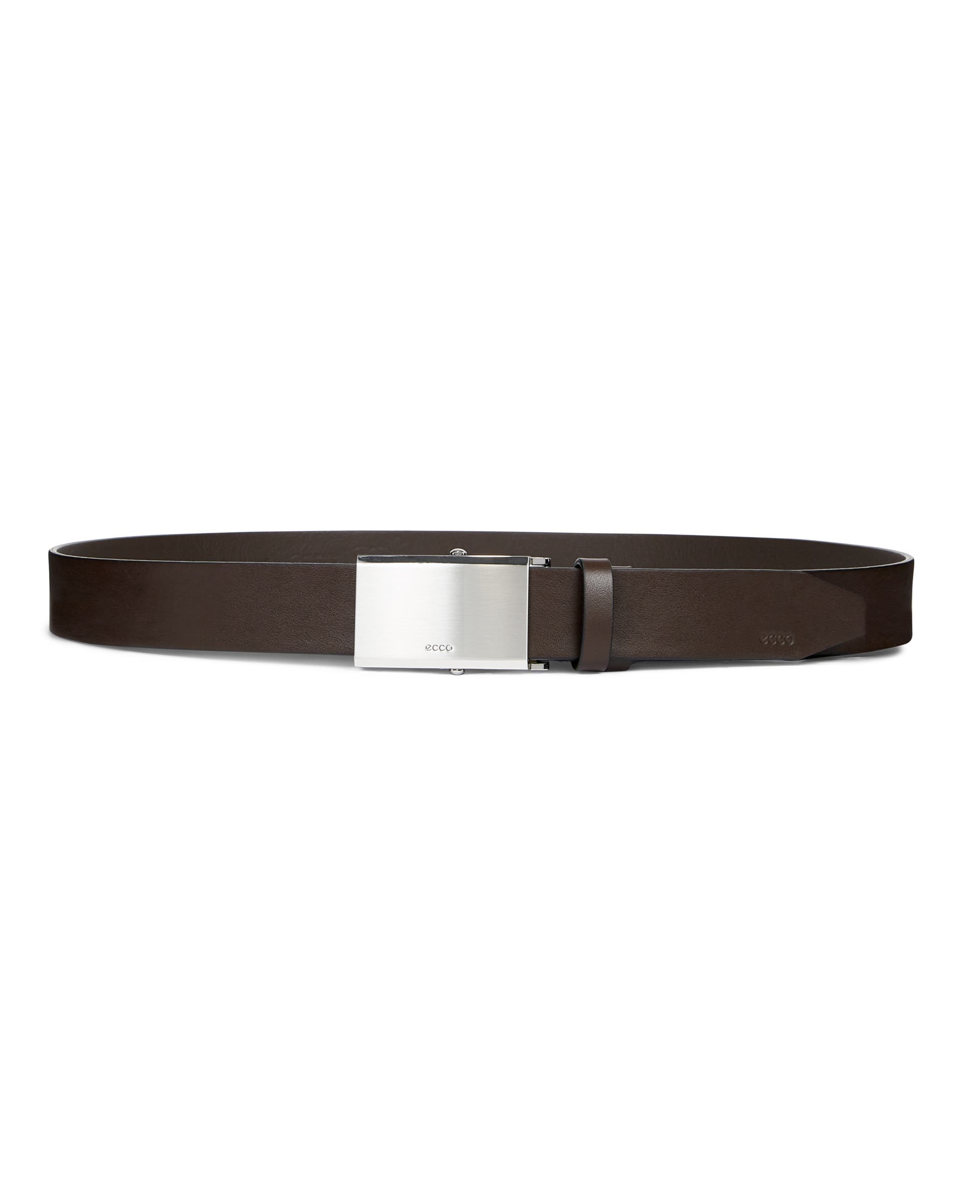 ECCO® Belts ceinture cuir réglable habillée pour homme - Brun - Main