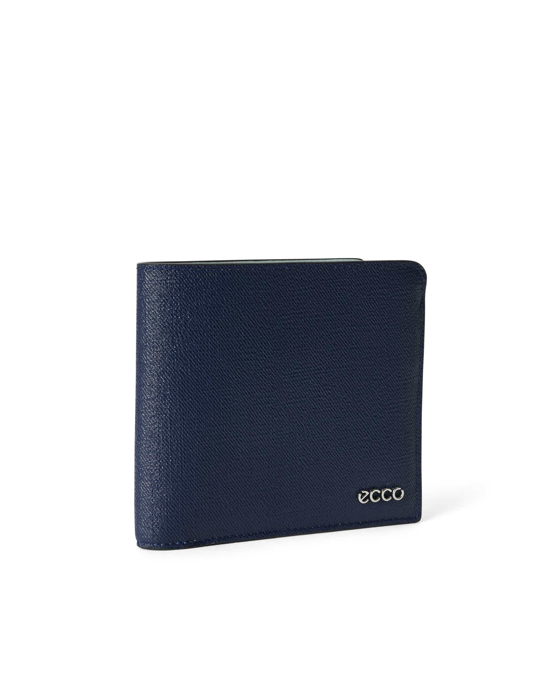 Carteira pequena couro ECCO® Wallet - Azul - Main