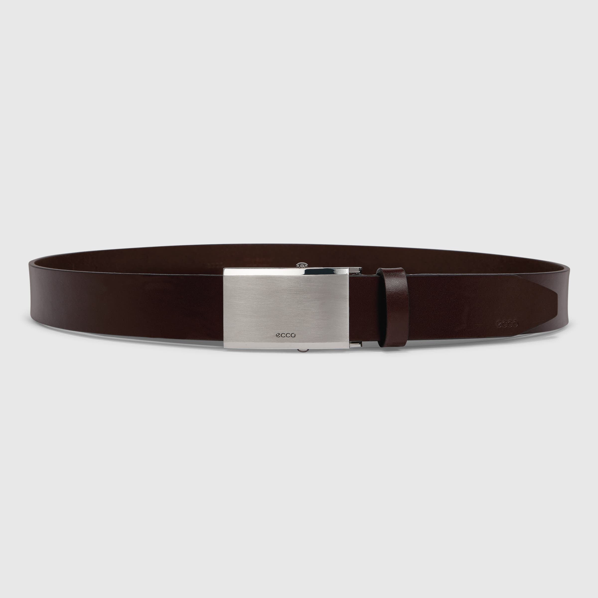 Men's ECCO® Italian Adjustable Belt - Brown - Main