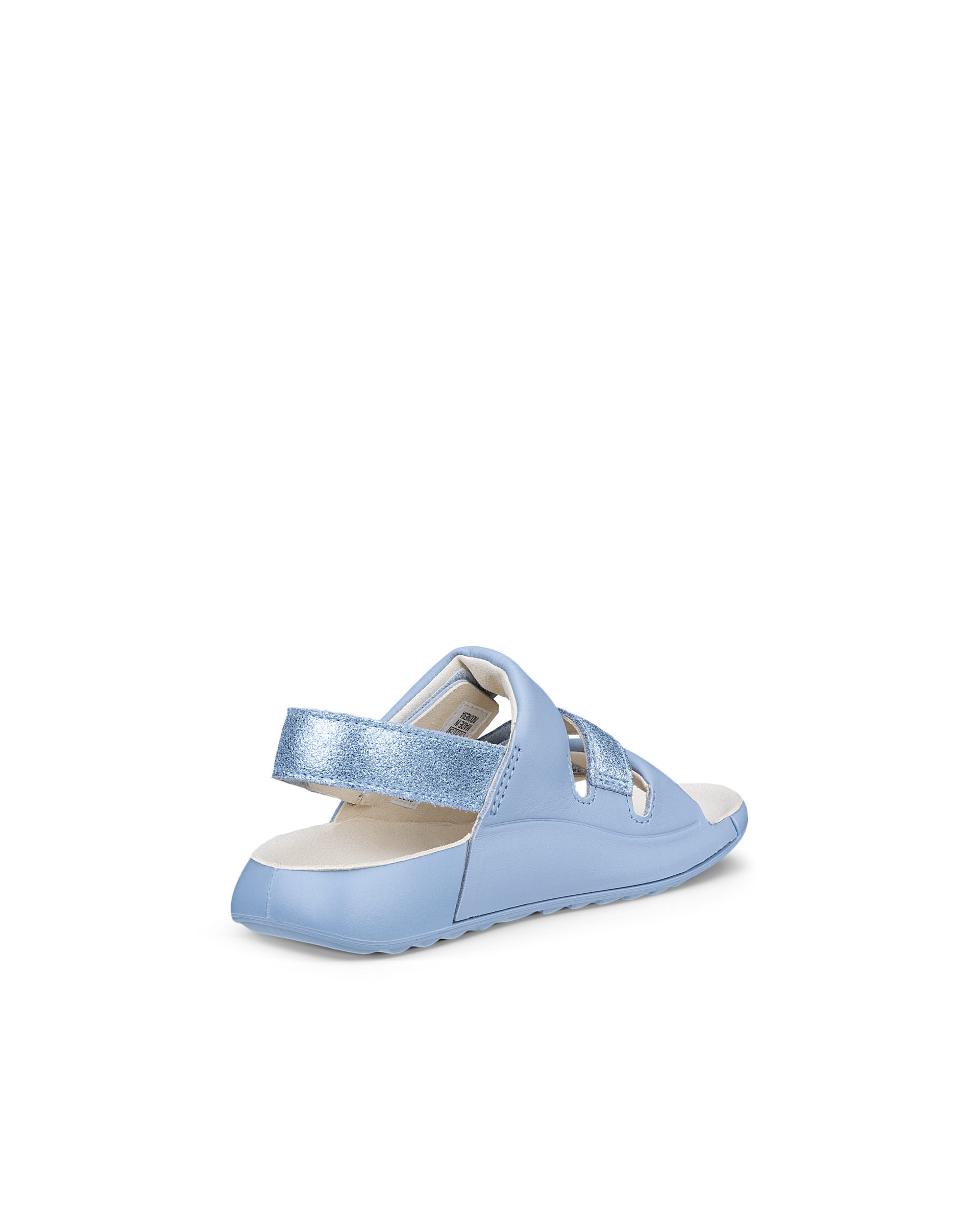 Dziecięce skórzane sandały outdoor ECCO® COZMO - Niebieski - Back