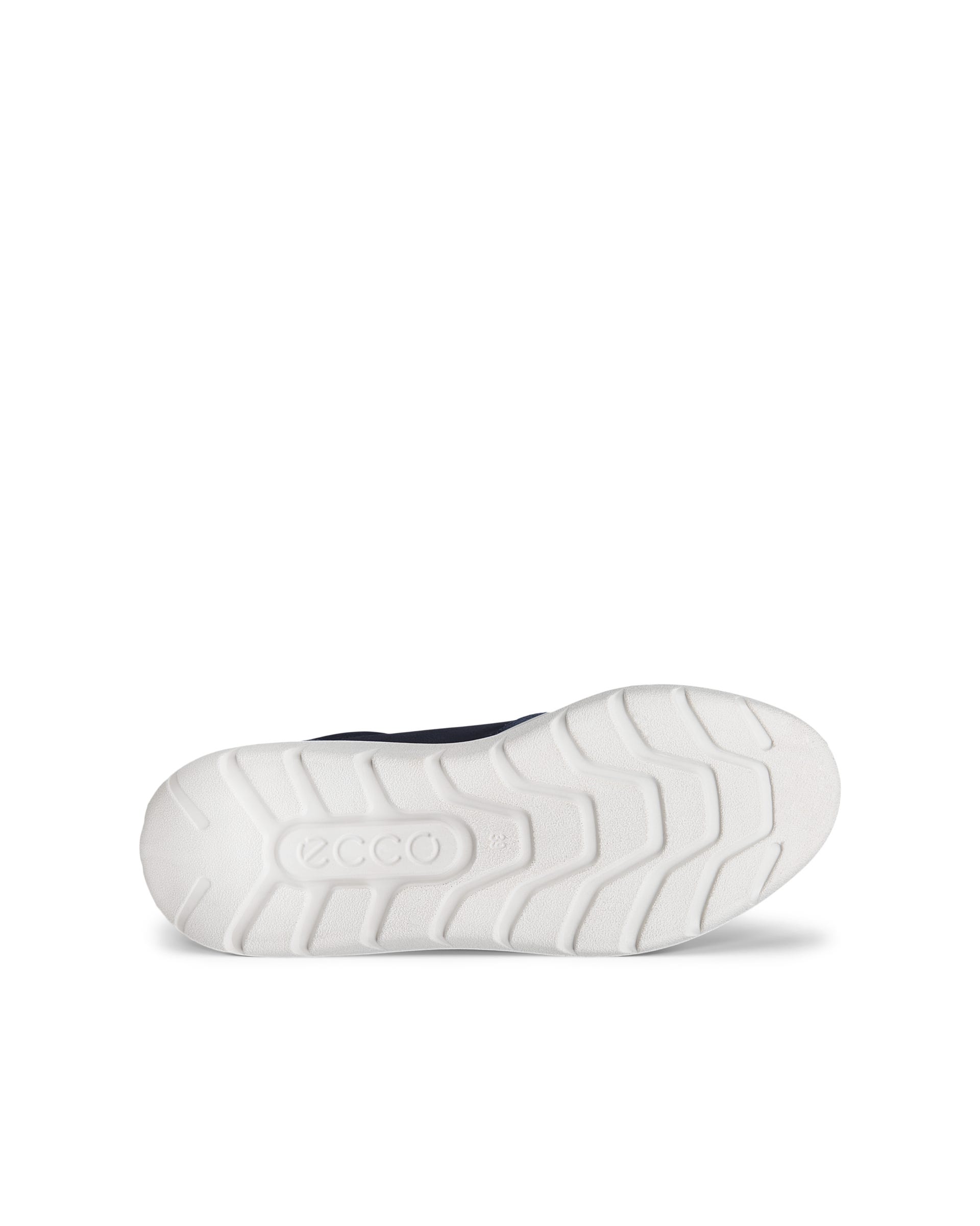 Women's ECCO® VALERIE Nubuck Trainer - Blue - Outside