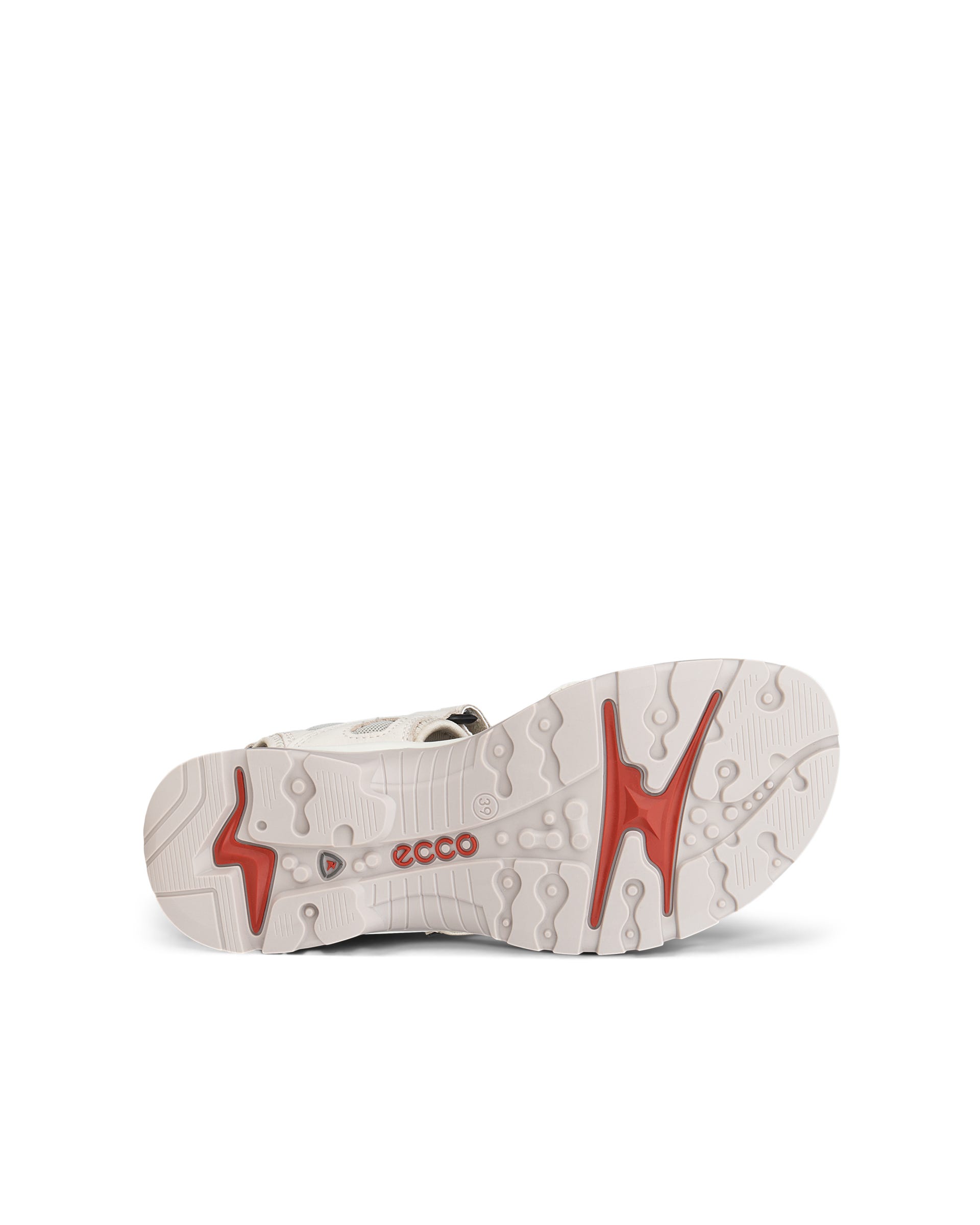 ECCO® Offroad Dames nubuck wandelsandaal - Beige - Sole