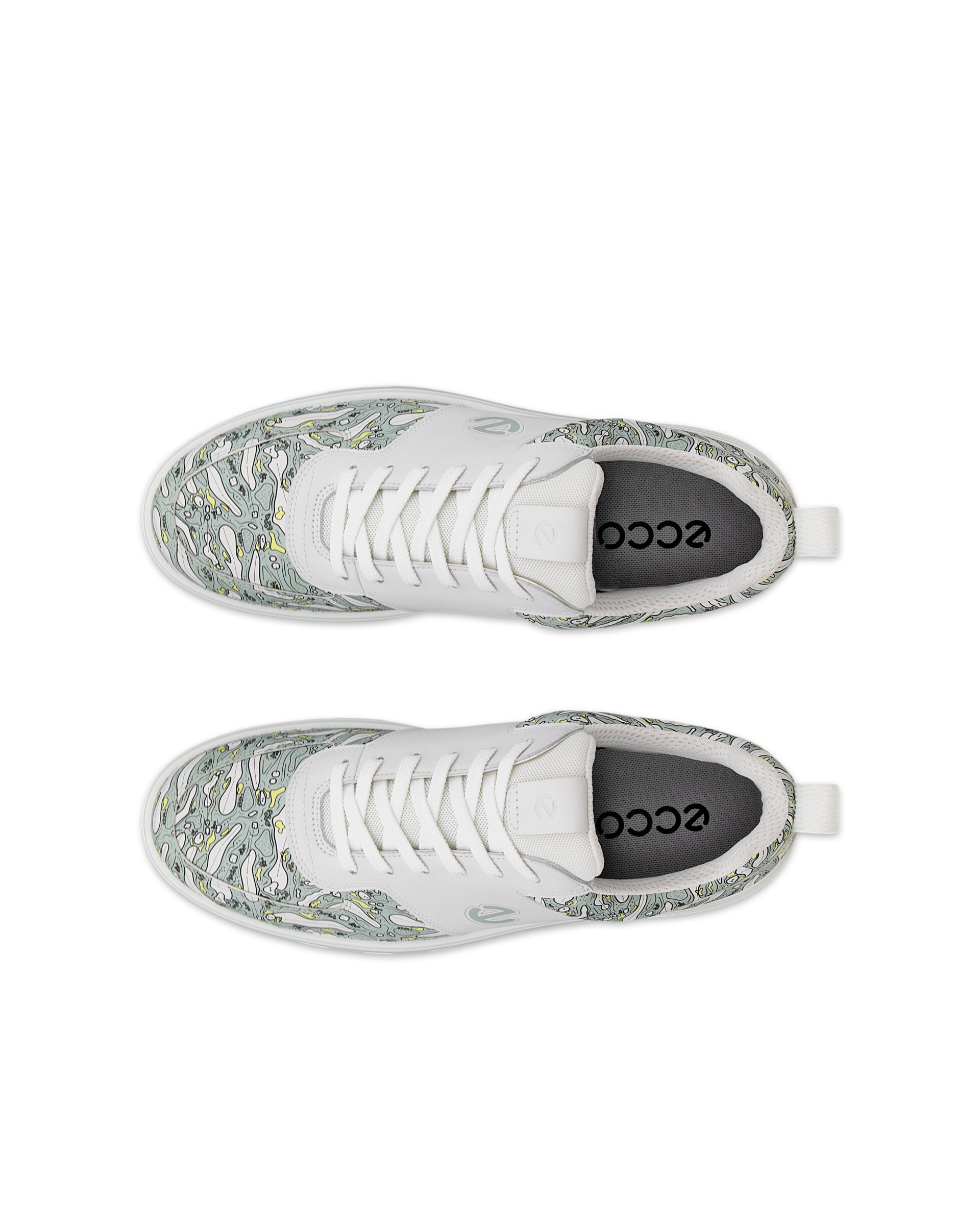 ECCO STREET 720 MEN'S GOLF SHOE - White - Top left pair