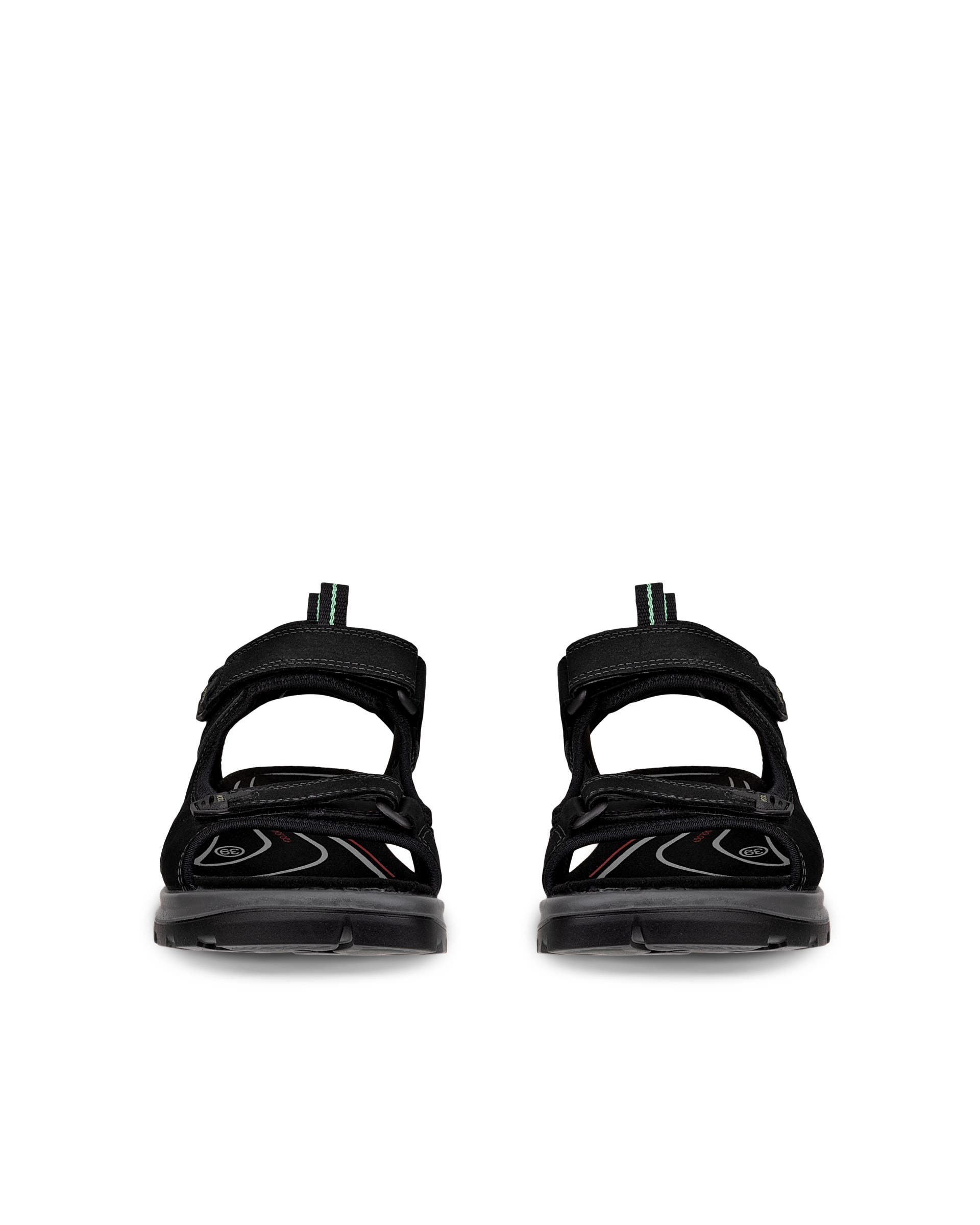 Dámské nubukové outdoorové sandály ECCO® Offroad - Černá - Front pair